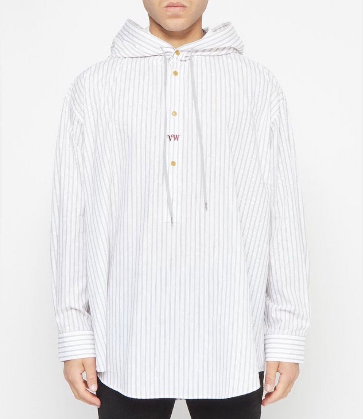 Vivienne Westwood Vivienne Westwood Rib Hooded Shirt Size US XL / EU 56 / 4 - 1 Thumbnail