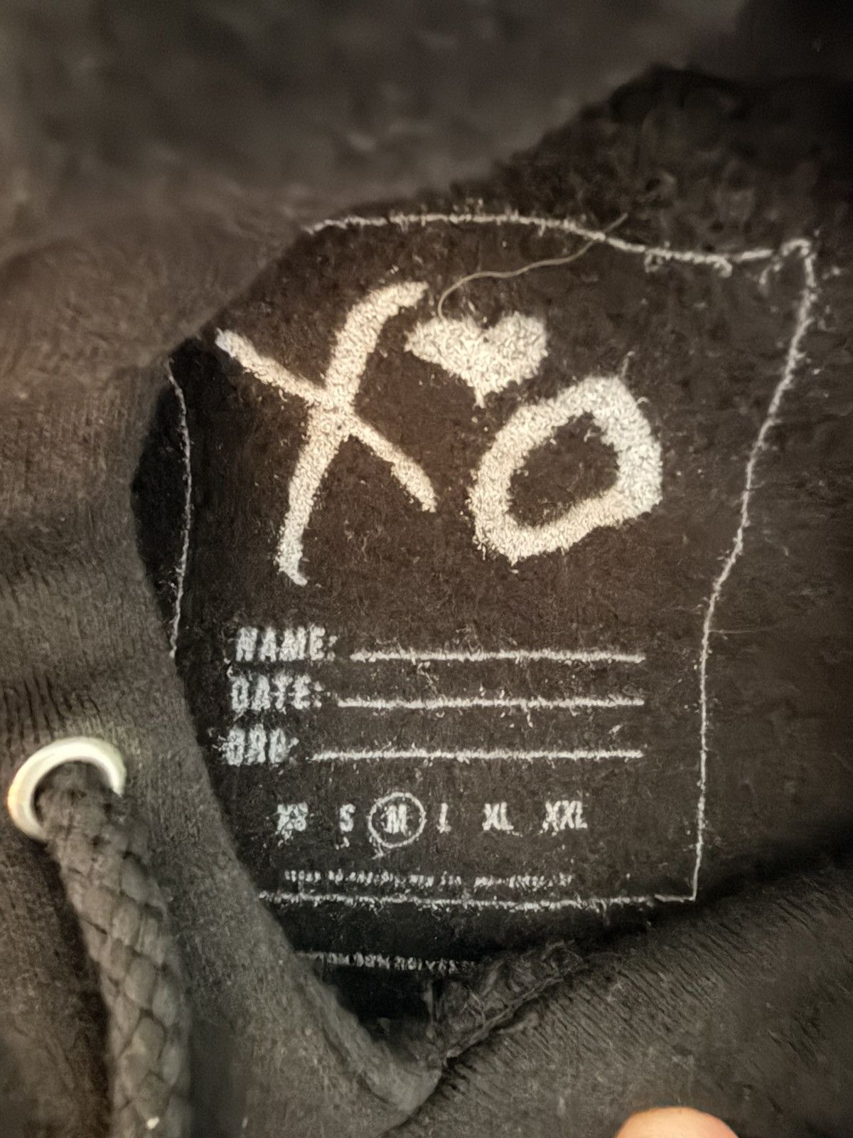 The Weeknd “If it Aint XO Then it Gotta Go" The Weeknd Hoodie Black M Size US L / EU 52-54 / 3 - 3 Thumbnail