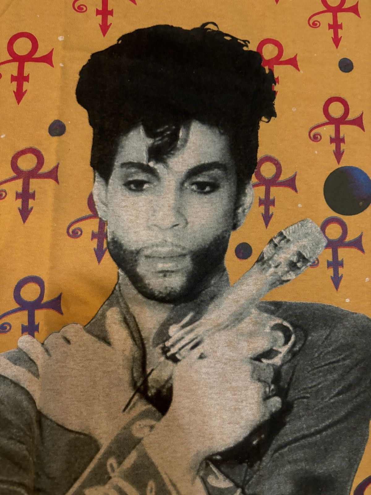 Band Tees Rare Vintage 90s Prince Paisley Park All Over Print T Shirt Size US XL / EU 56 / 4 - 10 Thumbnail