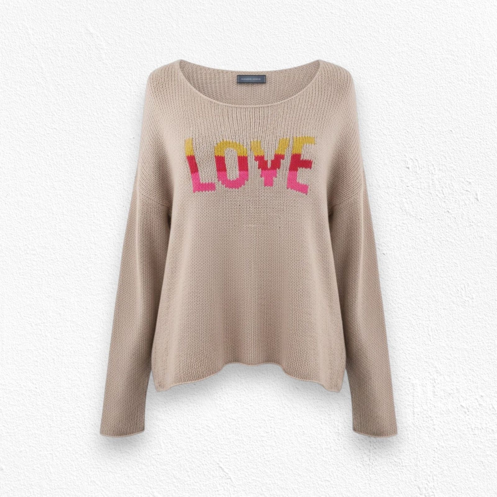 Other Wooden Ships LOVE Knit Sweater Pullover Size Medium Size M / US 6-8 / IT 42-44 - 1 Thumbnail