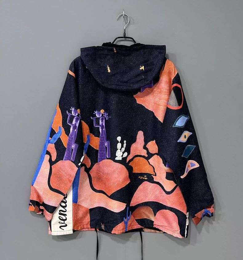 Prada Prada Size 38 Show style art print zipper jacket 2502-Nex Size US S / EU 44-46 / 1 - 2 Thumbnail
