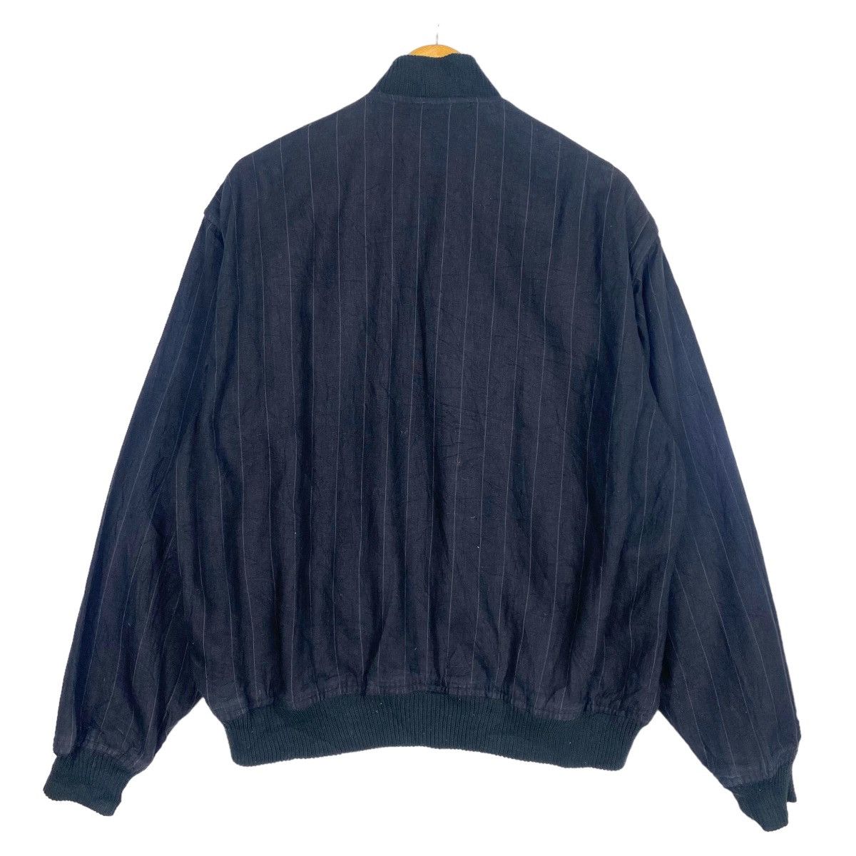 Comme des Garcons × Comme des Garcons Homme × Comme des Garcons Homme Plus 💥AD1995 COMME DES GARCONS HOMME STRIPE BOMBER JACKET Size US M / EU 48-50 / 2 - 10 Thumbnail