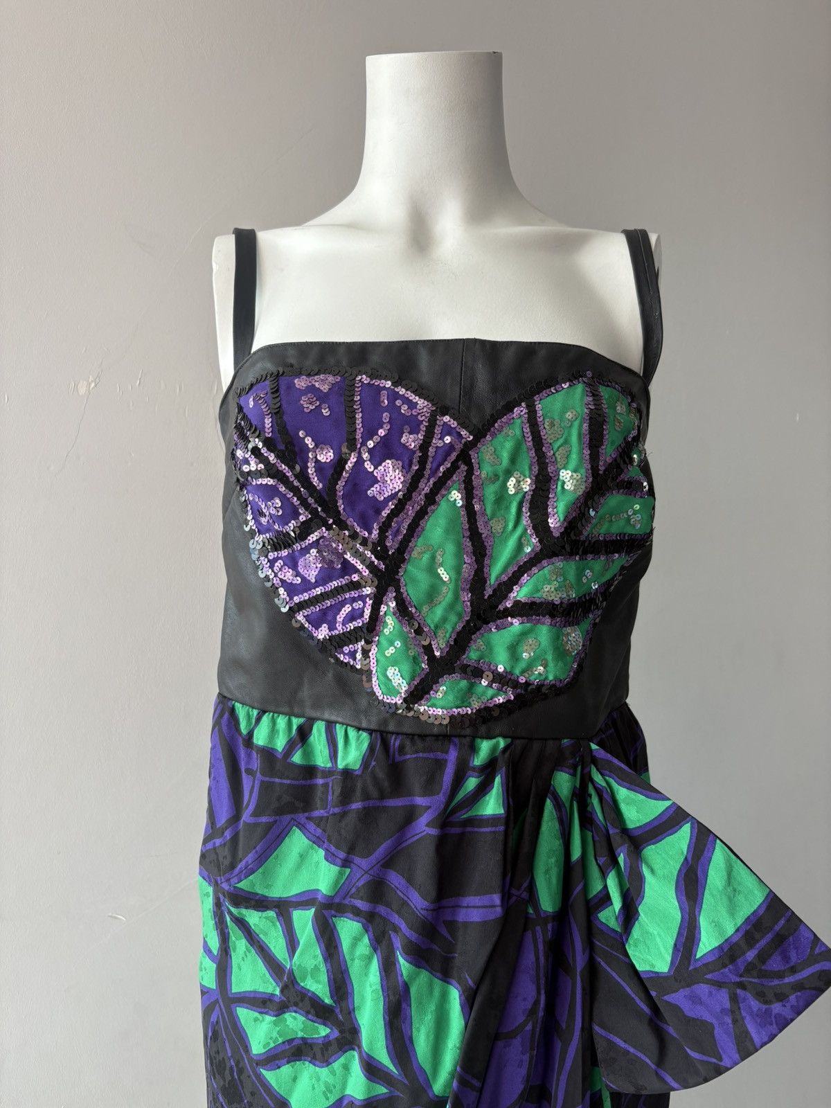 Vintage 90’s vakko dress Size XL / US 12-14 / IT 48-50 - 12 Thumbnail