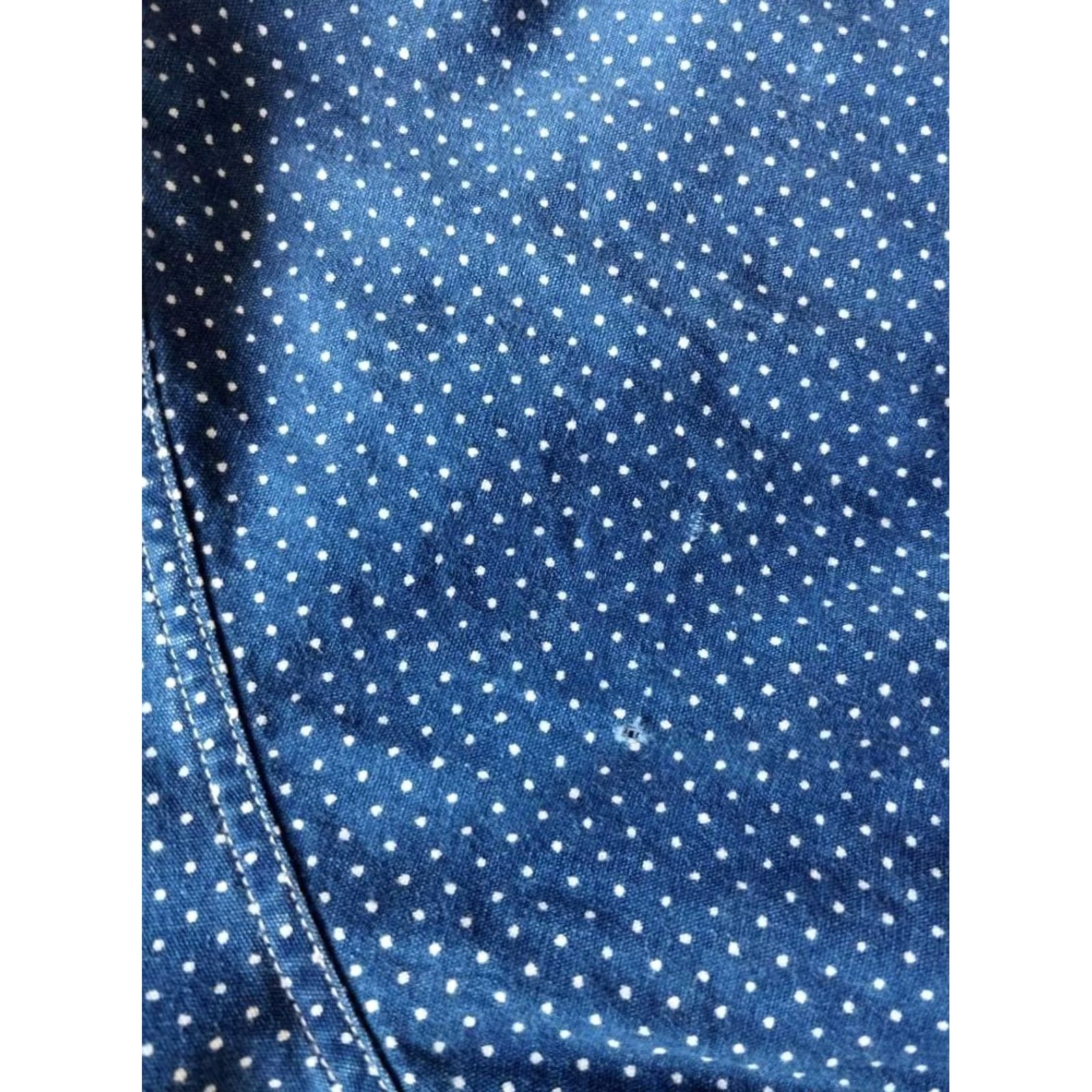 Ralph Lauren RRL Ralph Lauren Shirt Polka Dot Casual Indigo Blue Size M Mens Size US M / EU 48-50 / 2 - 3 Thumbnail