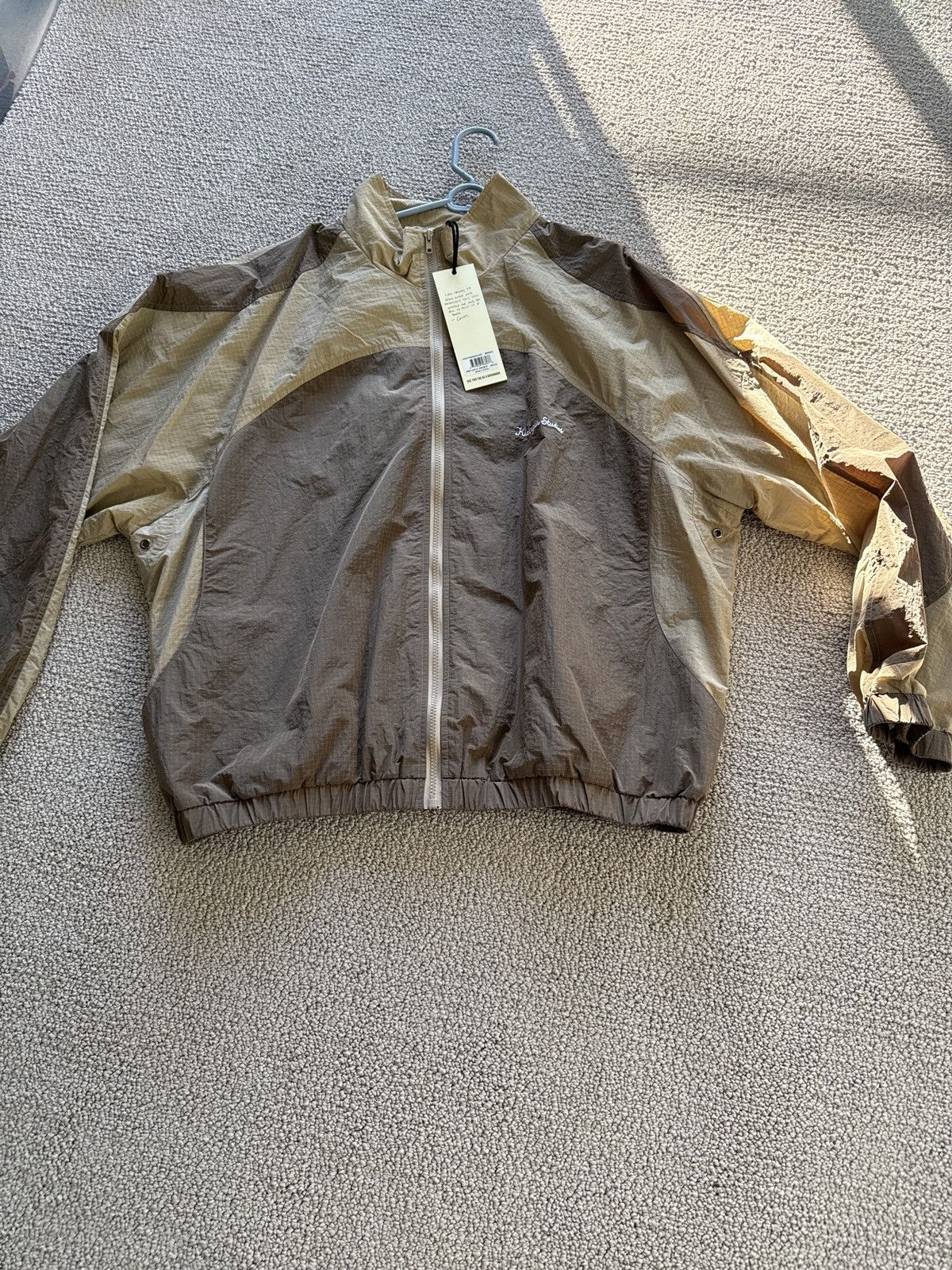 KidSuper Kid super brown and beige track suit jacket 2024 fall Size US XXL / EU 58 / 5 - 1 Thumbnail