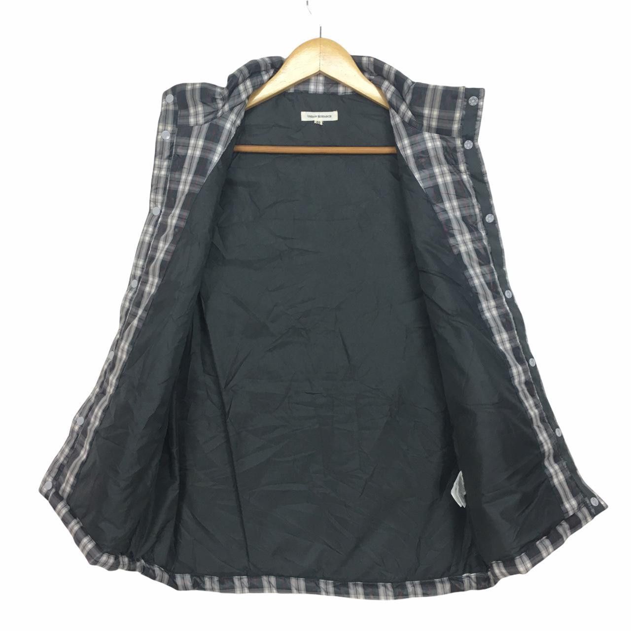 URBAN RESEARCH DOORS Vtg URBAN RESEARCH Plaid Sleeveless Jacket Size US M / EU 48-50 / 2 - 2 Thumbnail