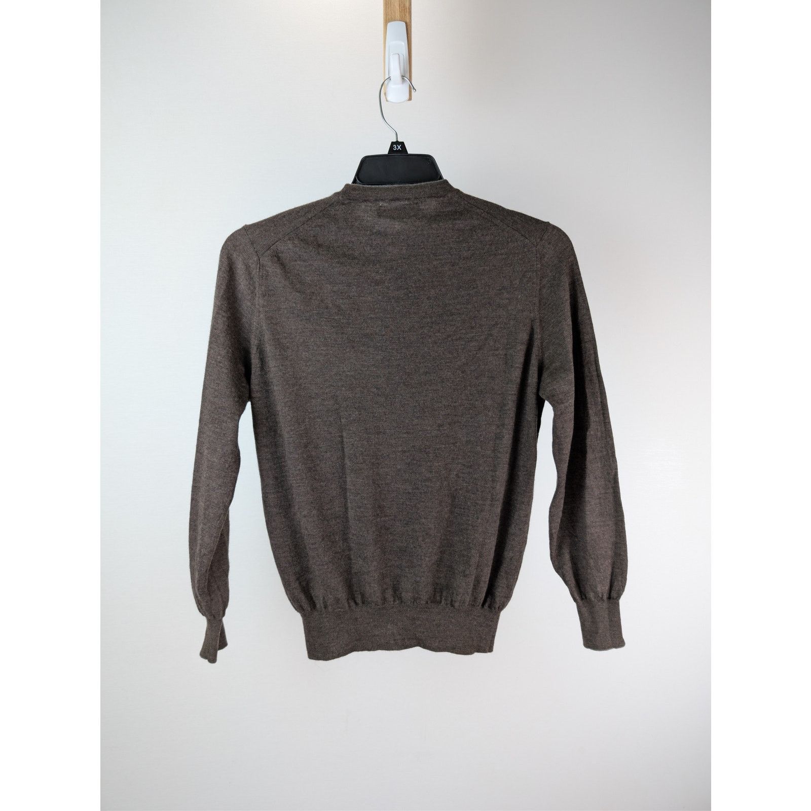 Brunello Cucinelli o1rshd1 CC20 Sweater in Dark Brown Size US M / EU 48-50 / 2 - 9 Thumbnail