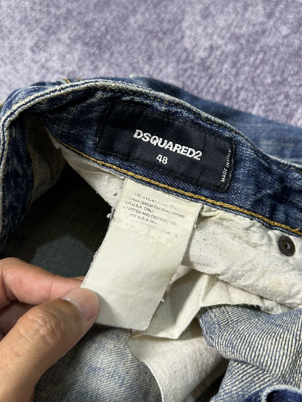 Hysteric Glamour Hysteric Glamour Patchwork Denim Size US 33 - 12 Thumbnail