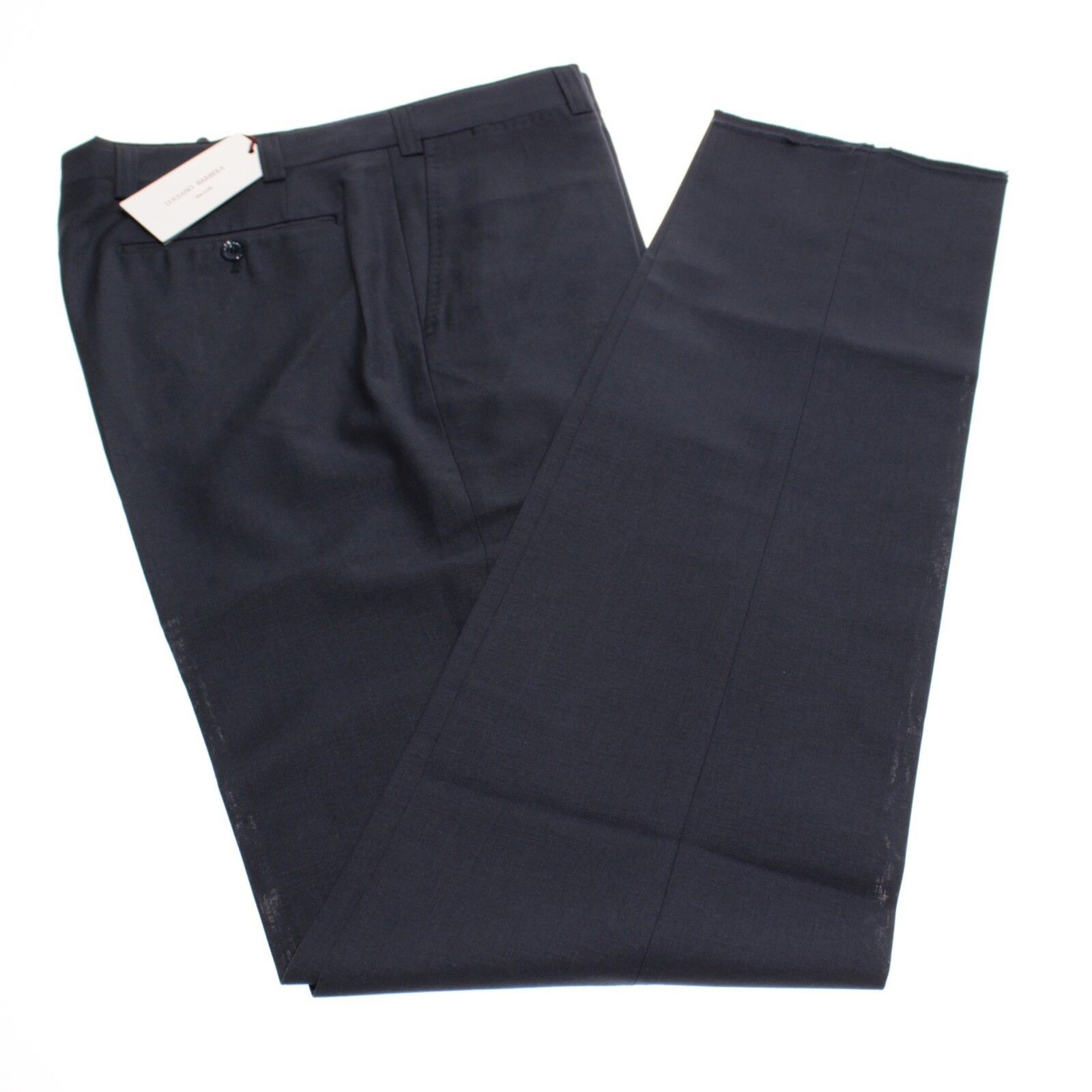 Luciano Barbera Luciano Barbera New with tags Dress Pants Size 34 US In Blue Size US 34 / EU 50 - 2 Thumbnail