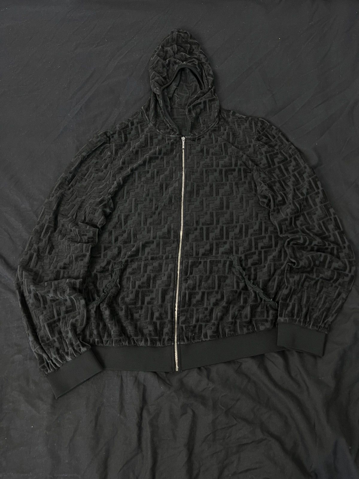 Fendi Fendi Suit Full-Zip Hoodie Pants Vintage Very Rare Size M / US 6-8 / IT 42-44 - 10 Thumbnail