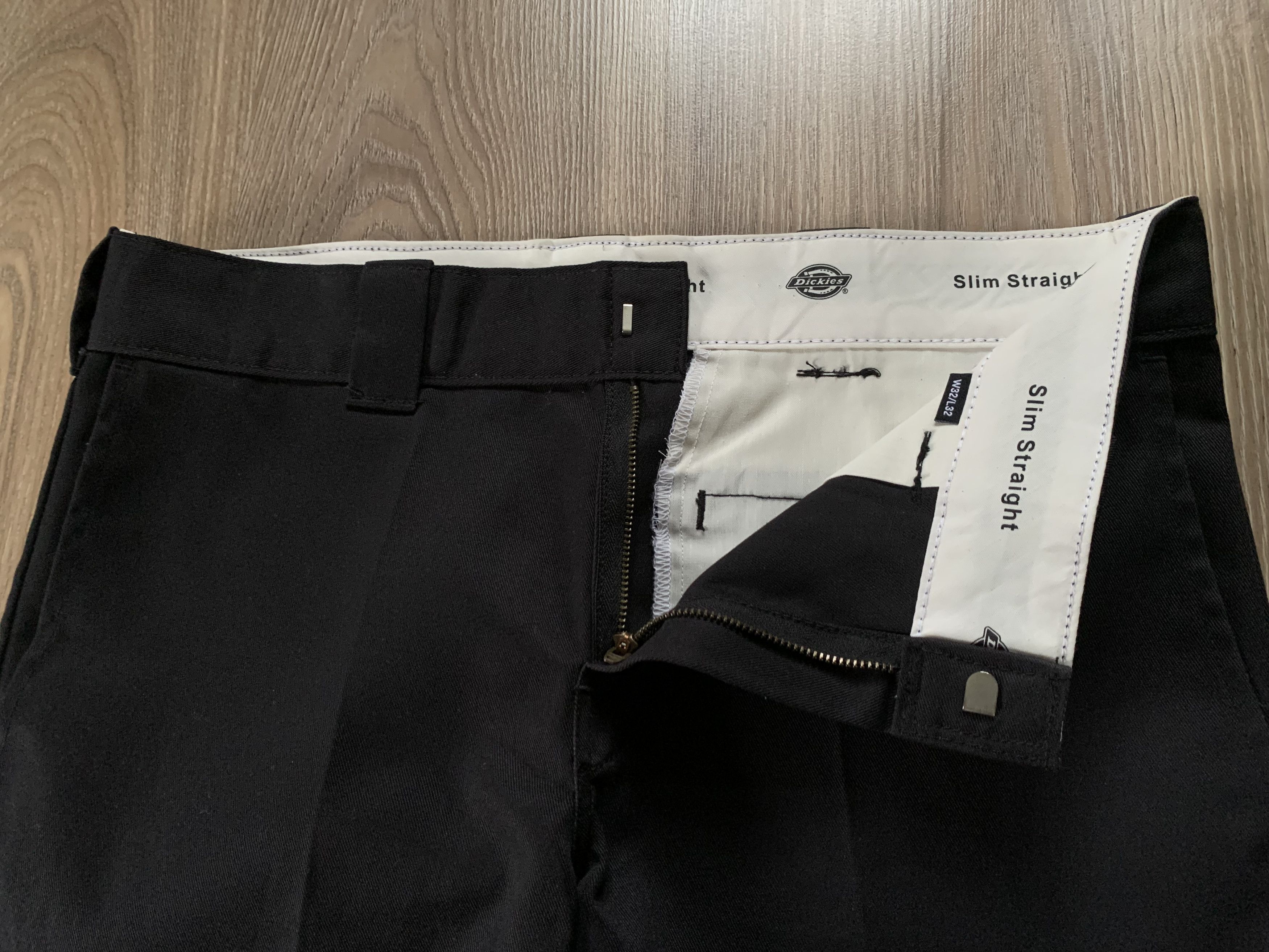 Dickies Dickies Slim Straight Black Pants Trousers Size US 32 / EU 48 - 5 Thumbnail