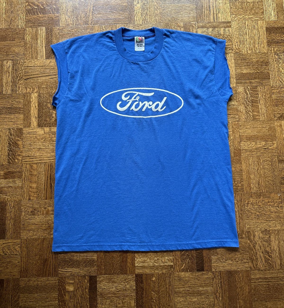 Vintage Vintage 90s Ford Race for the Cure Graphic Tee Size US XL / EU 56 / 4 - 1 Thumbnail