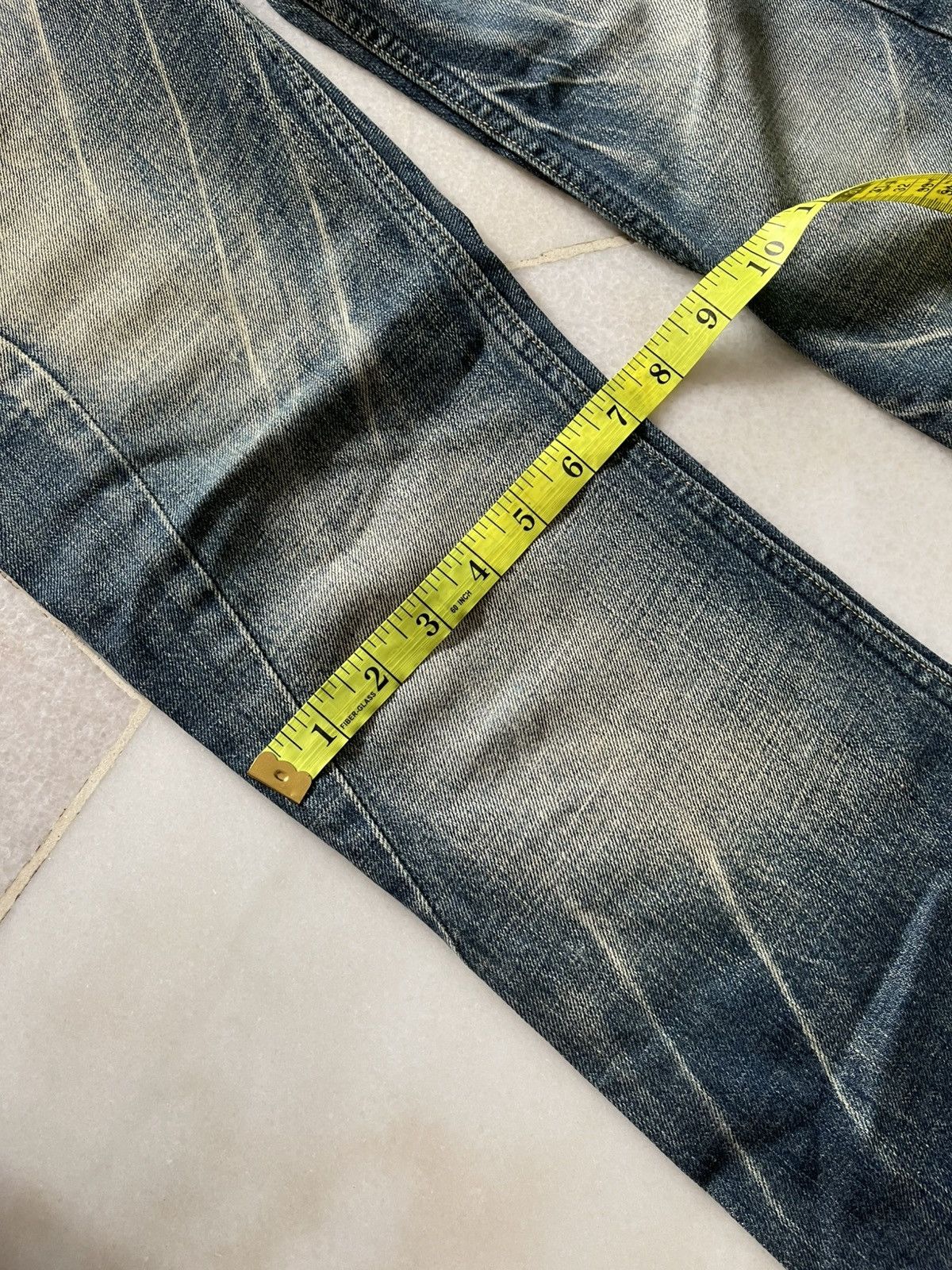 Le Grande Bleu (L.G.B.) L.g.b Wolf Denim Jeans Flare Size US 29 - 22 Thumbnail