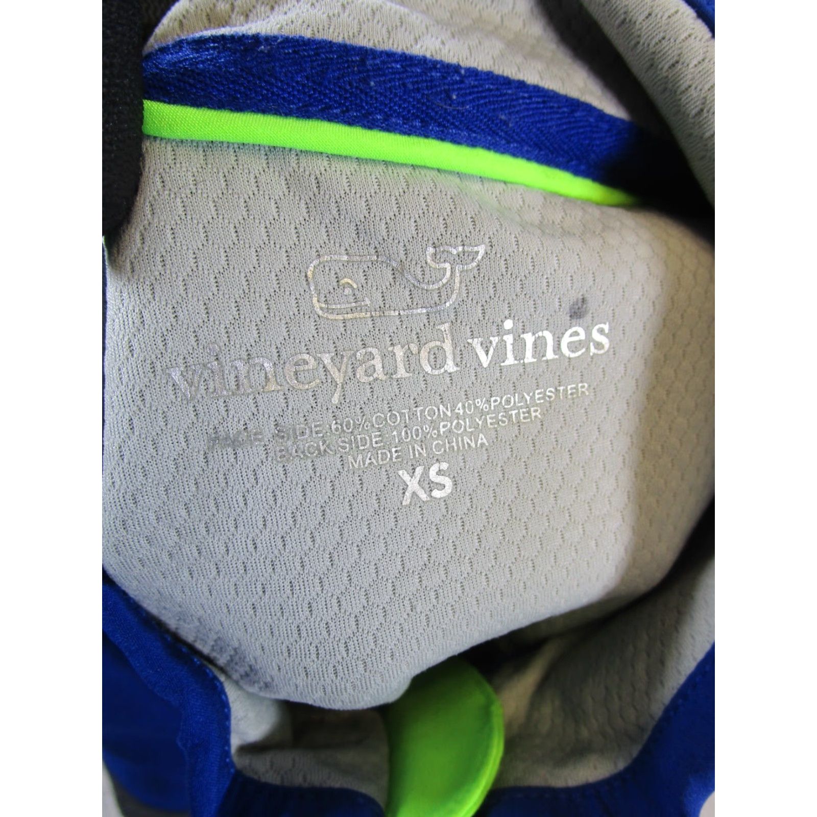 Vineyard Vines Vineyard Vines Jacket Mens XS Gray Quarter Zip Windbreaker Category: Jacket Size US XS / EU 42 / 0 - 3 Thumbnail