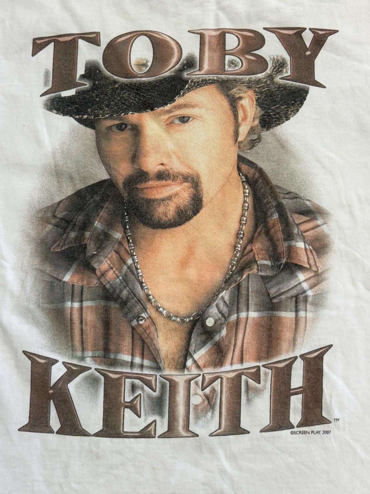 Delta Toby Keith Tour T-shirt Big Dog Daddy Album Tour Dates - L Size US L / EU 52-54 / 3 - 5 Thumbnail