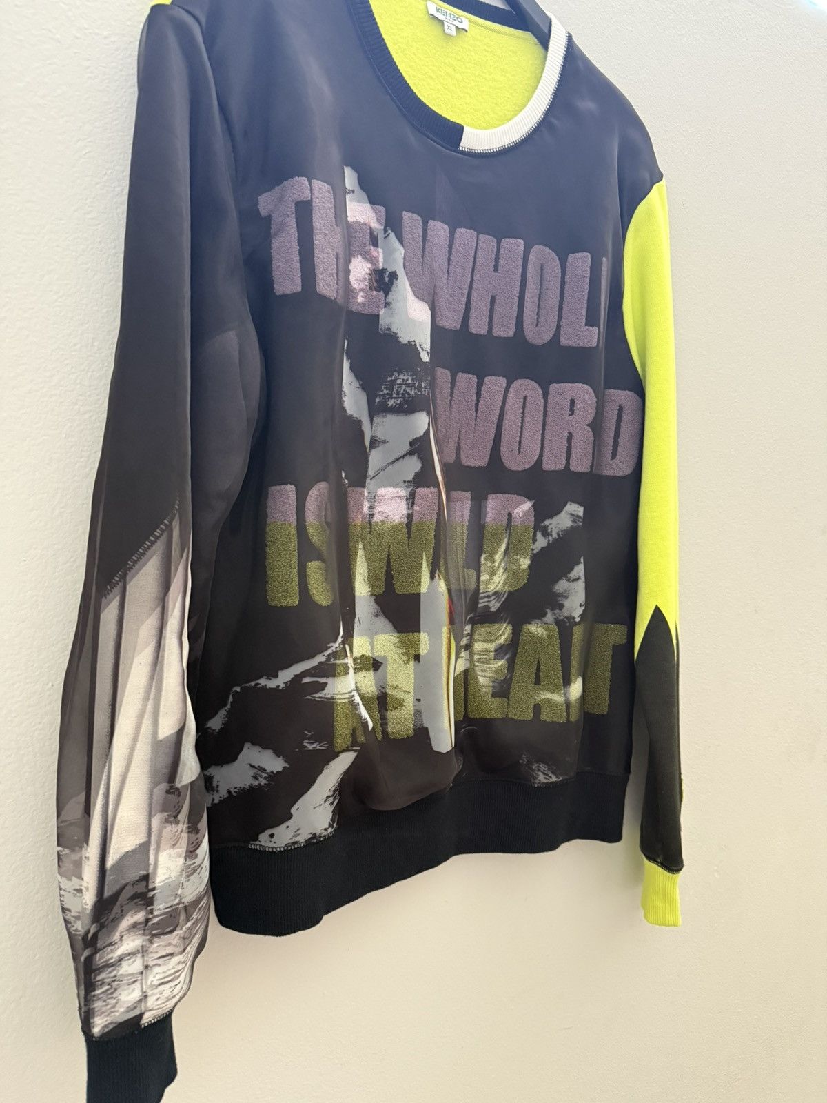 Kenzo Kenzo “ the whole world is wild at heart” Size US XL / EU 56 / 4 - 3 Thumbnail