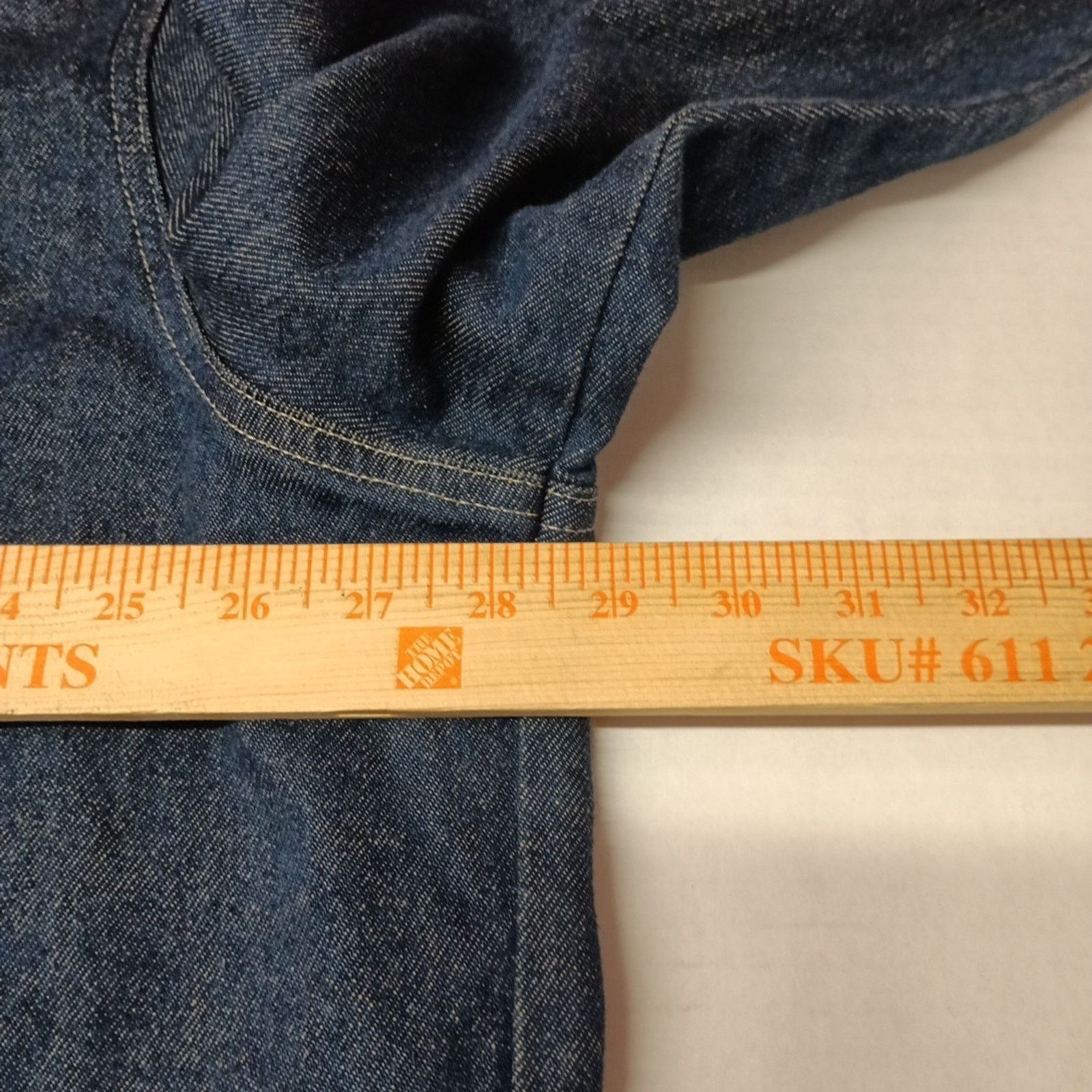 Levi's Levi Strauss Utility Shirt Jacket Men's 2XL Blue Denim Snap Size US XXL / EU 58 / 5 - 7 Thumbnail