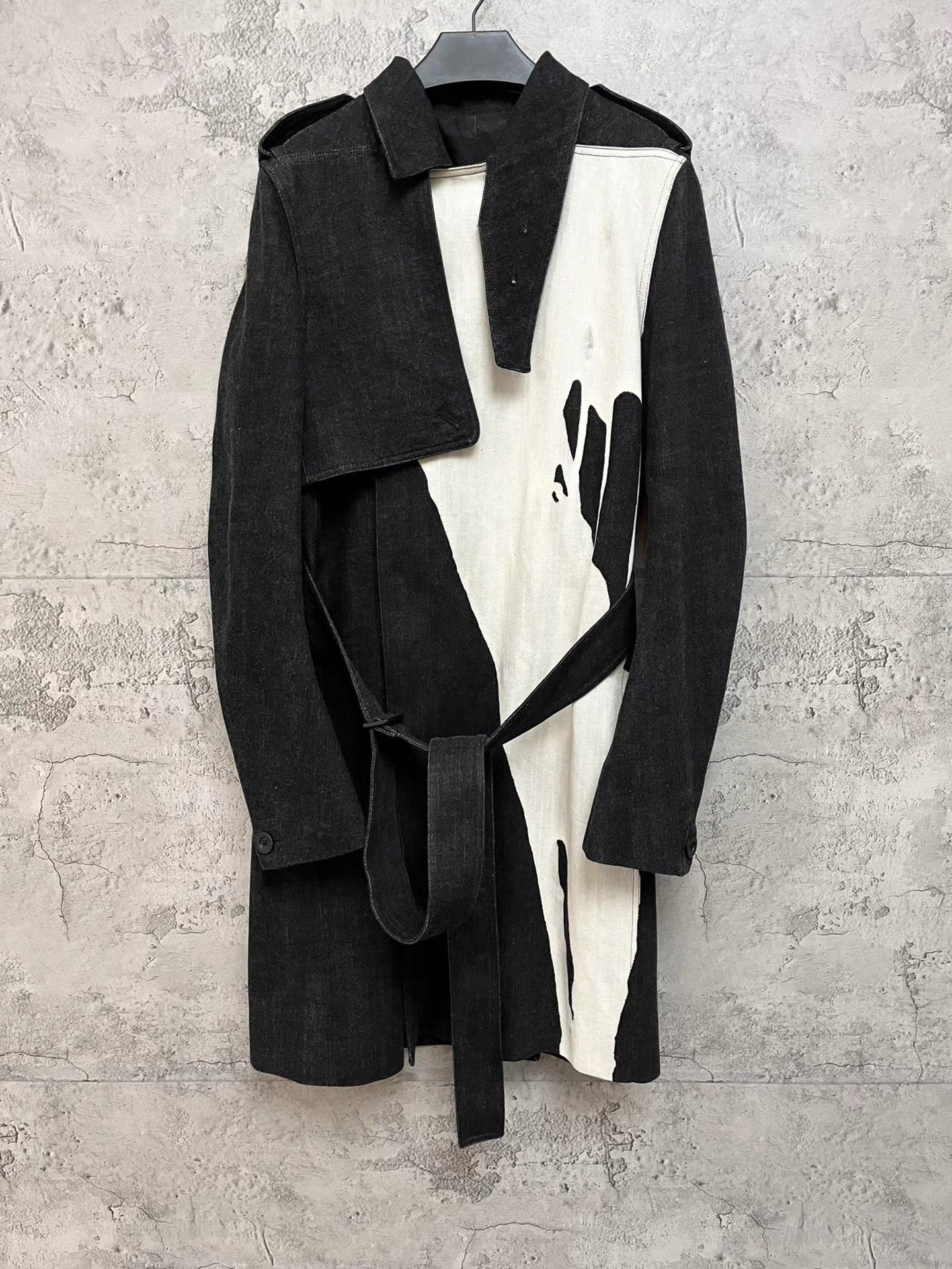 Rick Owens Rick Owens FW16 Splatter Coat (Mastodon Runway Piece) K34 Size US M / EU 48-50 / 2 - 1 Thumbnail