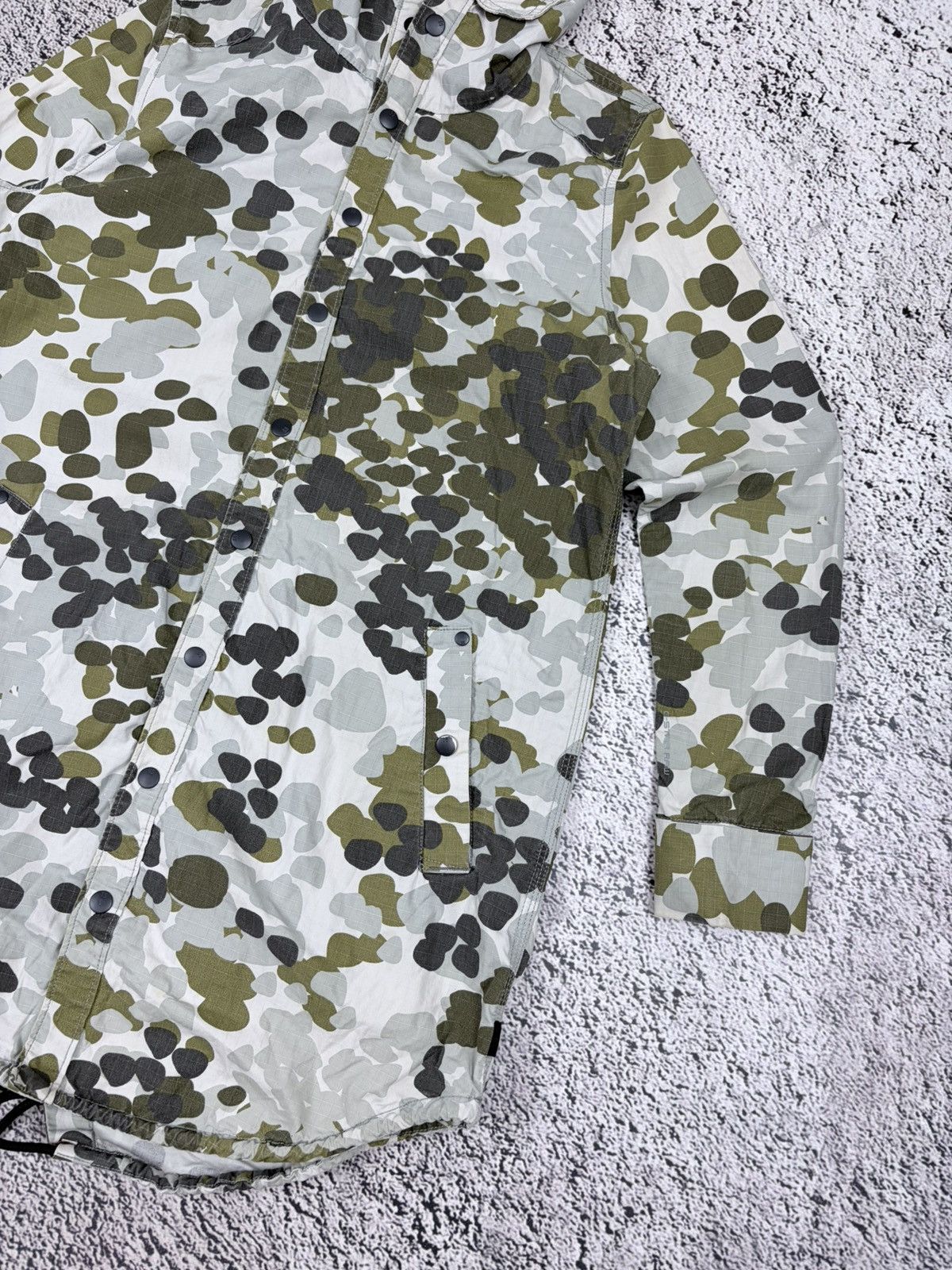 G-Star G-Star Raw Cargo Camo Fishtail Parka Jacket Ripstop S Size S / US 4 / IT 40 - 3 Thumbnail