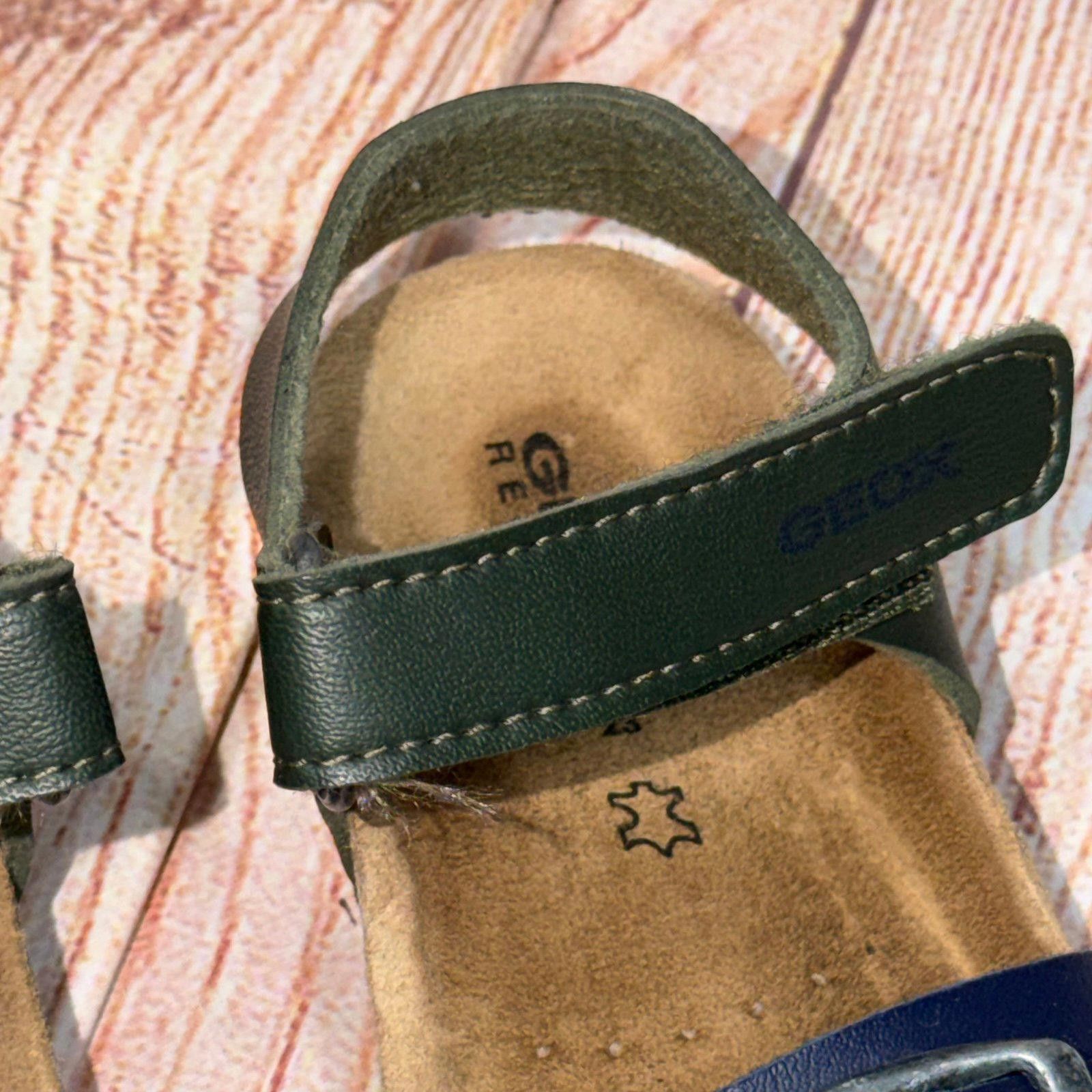 Geox Geox Kids' Leather Sandals with Buckle Size 7 Size US 7 / EU 40 - 5 Thumbnail