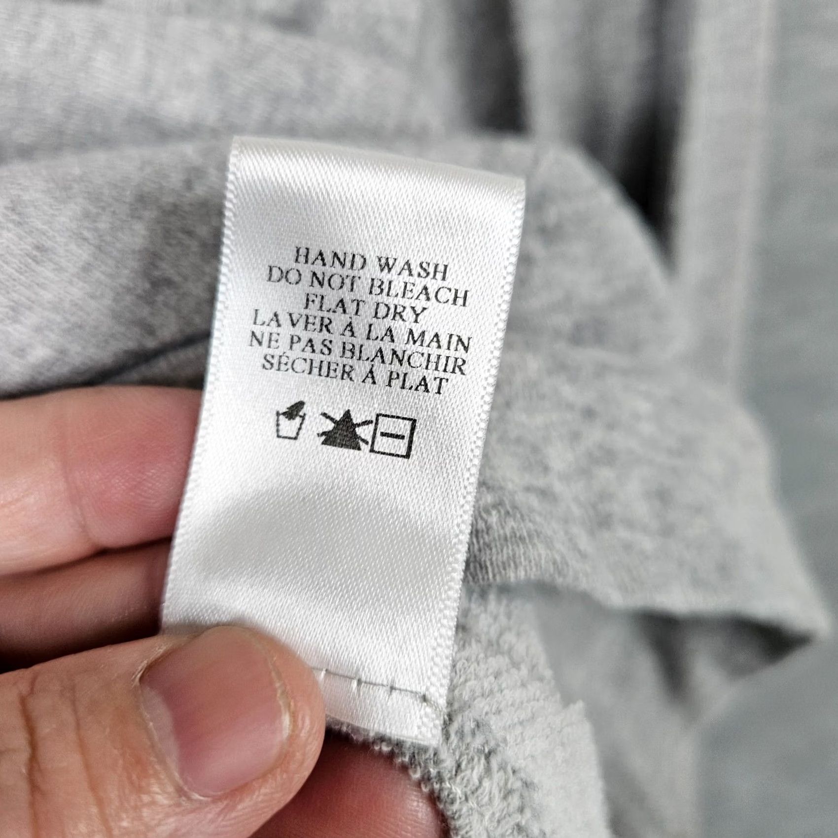 Vintage A.L.C Sweatshirt Woman S Gray Light Weight Pullover Crew Neck Logo Activewear Slim? Size S / US 4 / IT 40 - 7 Thumbnail