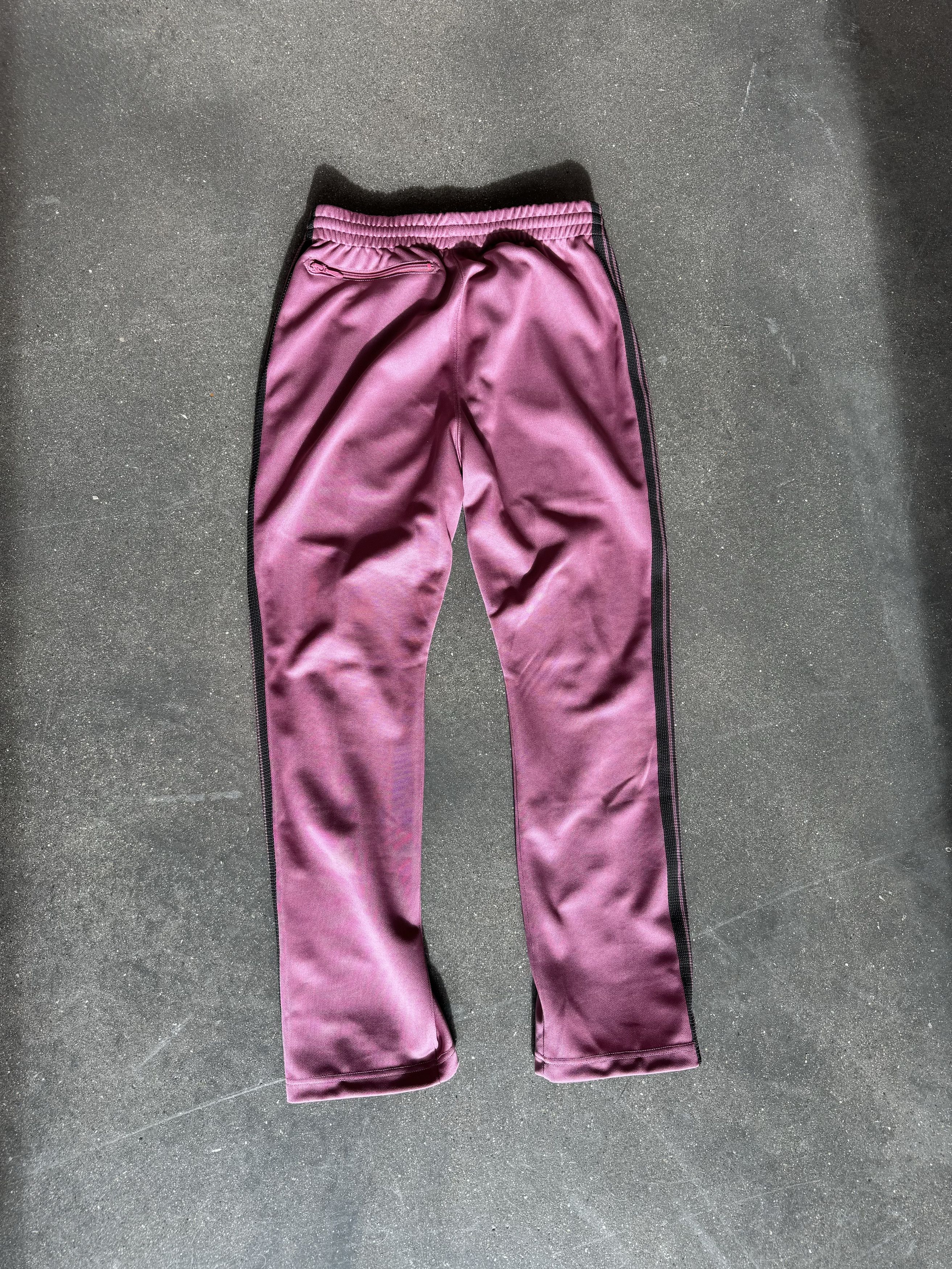 Needles Needles Narrow Track Pant Velour Poly Smooth Smoke Pink Size US 30 / EU 46 - 3 Thumbnail