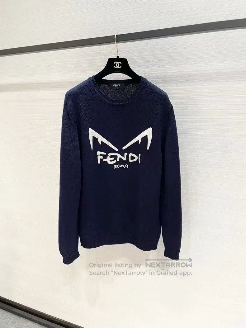 Fendi Fendi Long-sleeve knitted top, unisex. Size US M / EU 48-50 / 2 - 1 Thumbnail