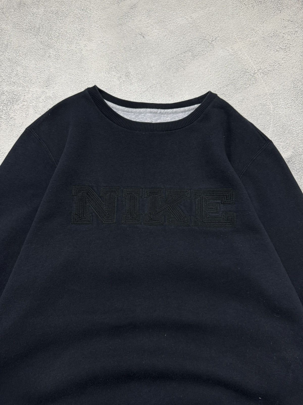 Nike Vintage Y2k Nike Swoosh 🔥 Spell Out Big Logo Sweatshirt 90’s Size US M / EU 48-50 / 2 - 1 Thumbnail