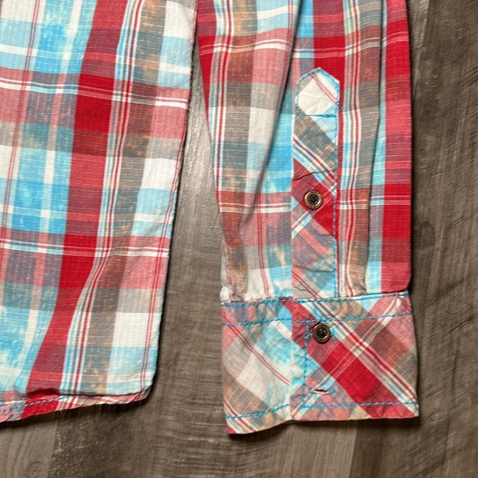 BKE BKE Vintage Athletic Fit Long Sleeve Button Down - XL Size US XL / EU 56 / 4 - 4 Thumbnail