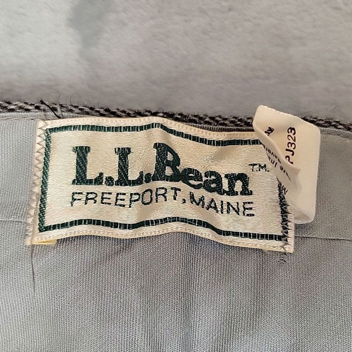 Vintage VTG L.L. Bean Knickers Pants Women 4 Gray Wool Crop Outdoor Riding SKi USA Size 27" / US 4 / IT 40 - 4 Thumbnail