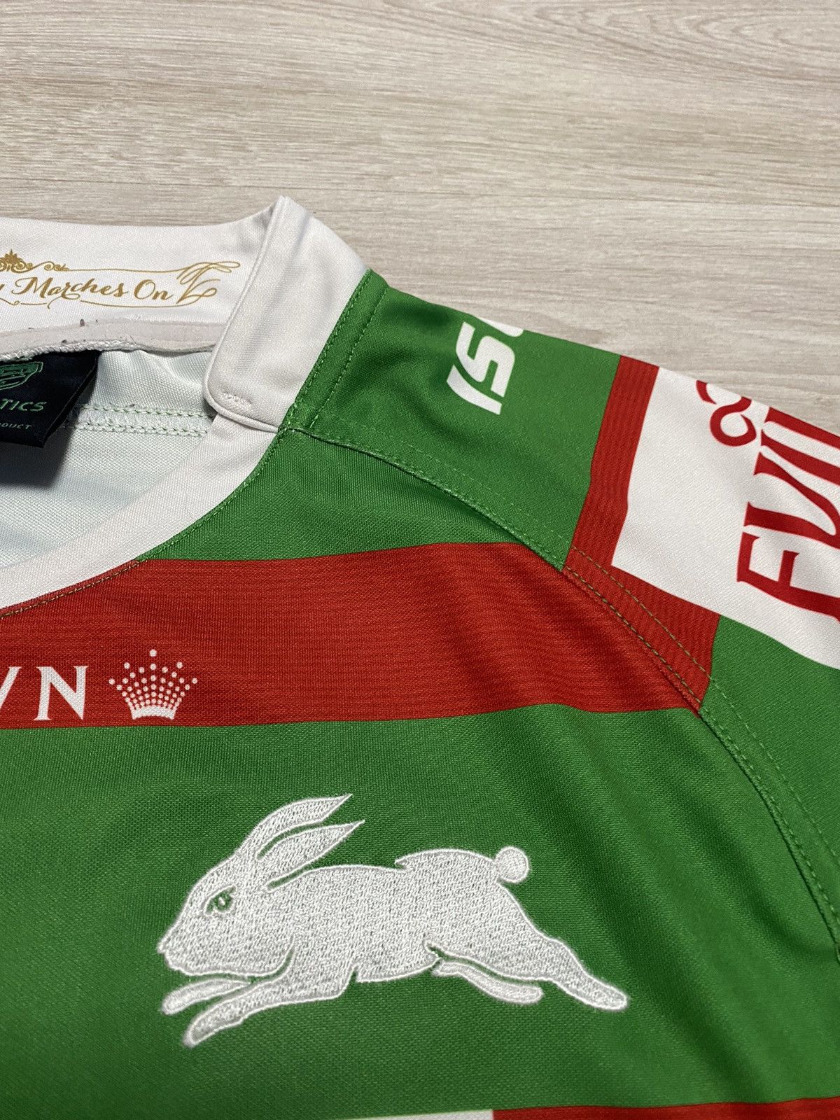 Vintage ISC South Sydney Rabbitohs Mens Rugby Shirt Jersey NRL Size US XL / EU 56 / 4 - 4 Thumbnail