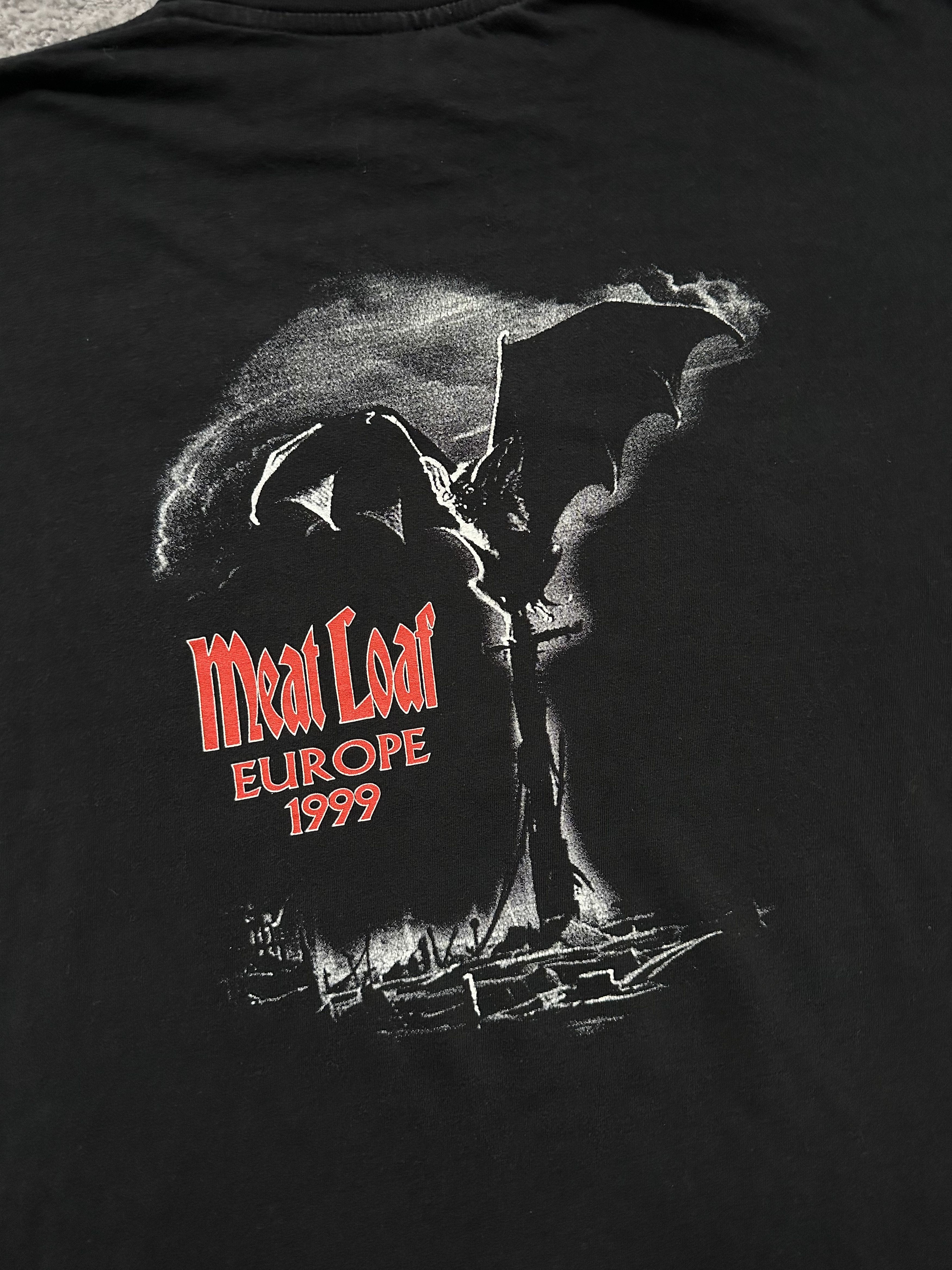 Vintage Meat Loaf vintage t shirt Size US XL / EU 56 / 4 - 7 Thumbnail
