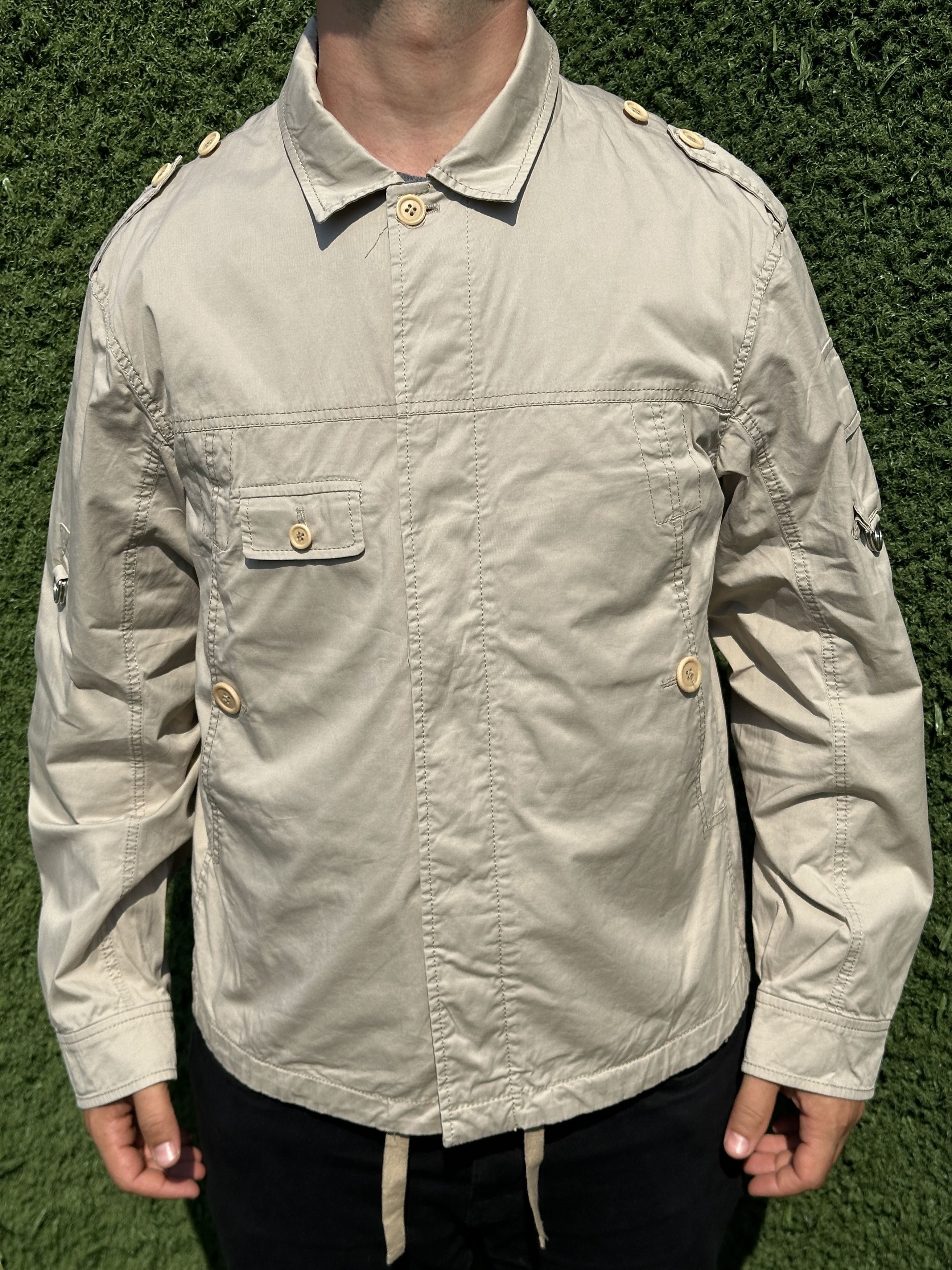 Prada Prada Milano Sgb 618 Mat ckk Bomber Light Jacket Siz 50 M L Size US M / EU 48-50 / 2 - 1 Thumbnail