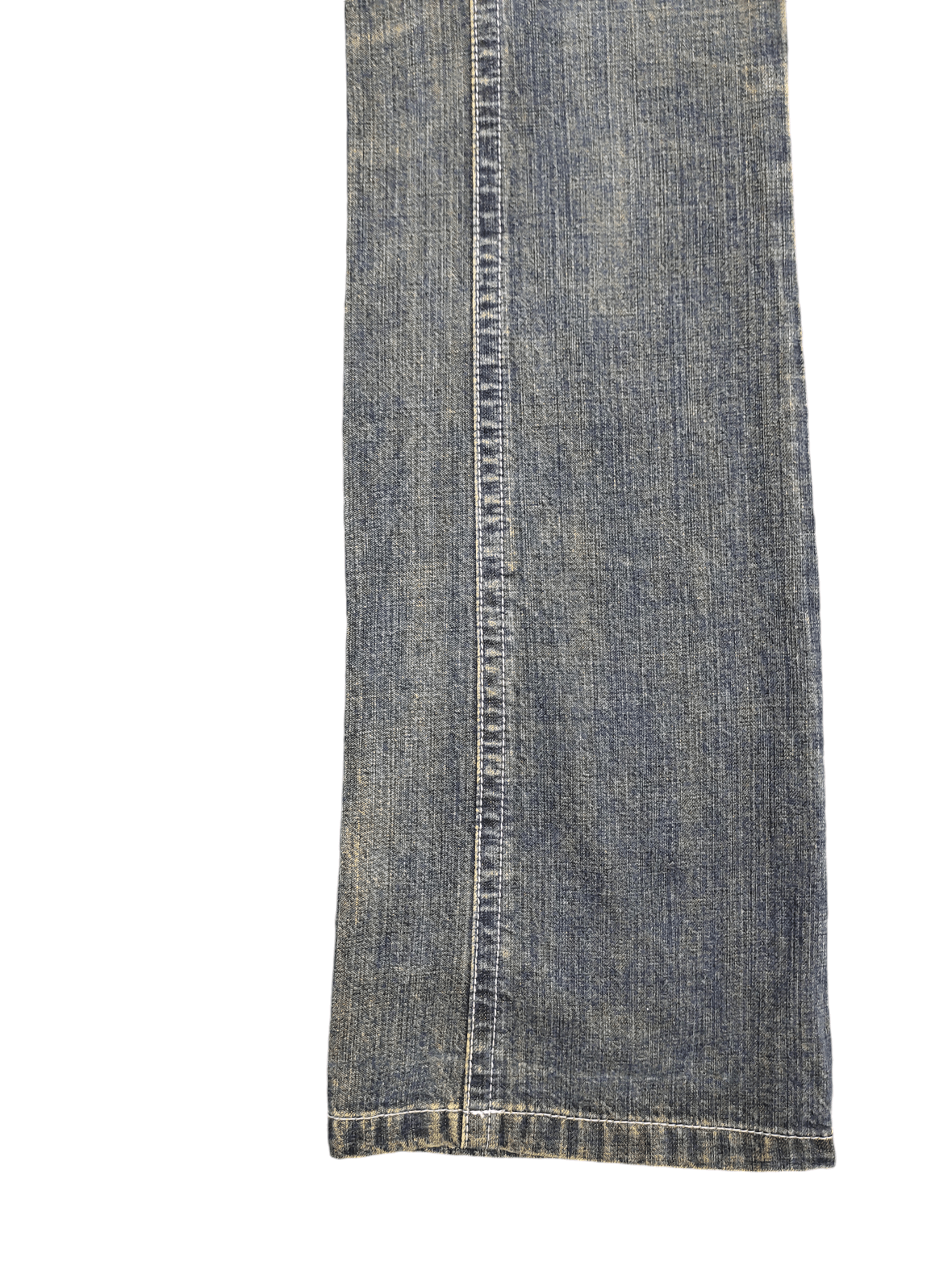 If Six Was Nine Flare Jeans Kyoto Homay Clawmark Faded Low Rise Bootcut Y2k Size US 28 / EU 44 - 8 Thumbnail