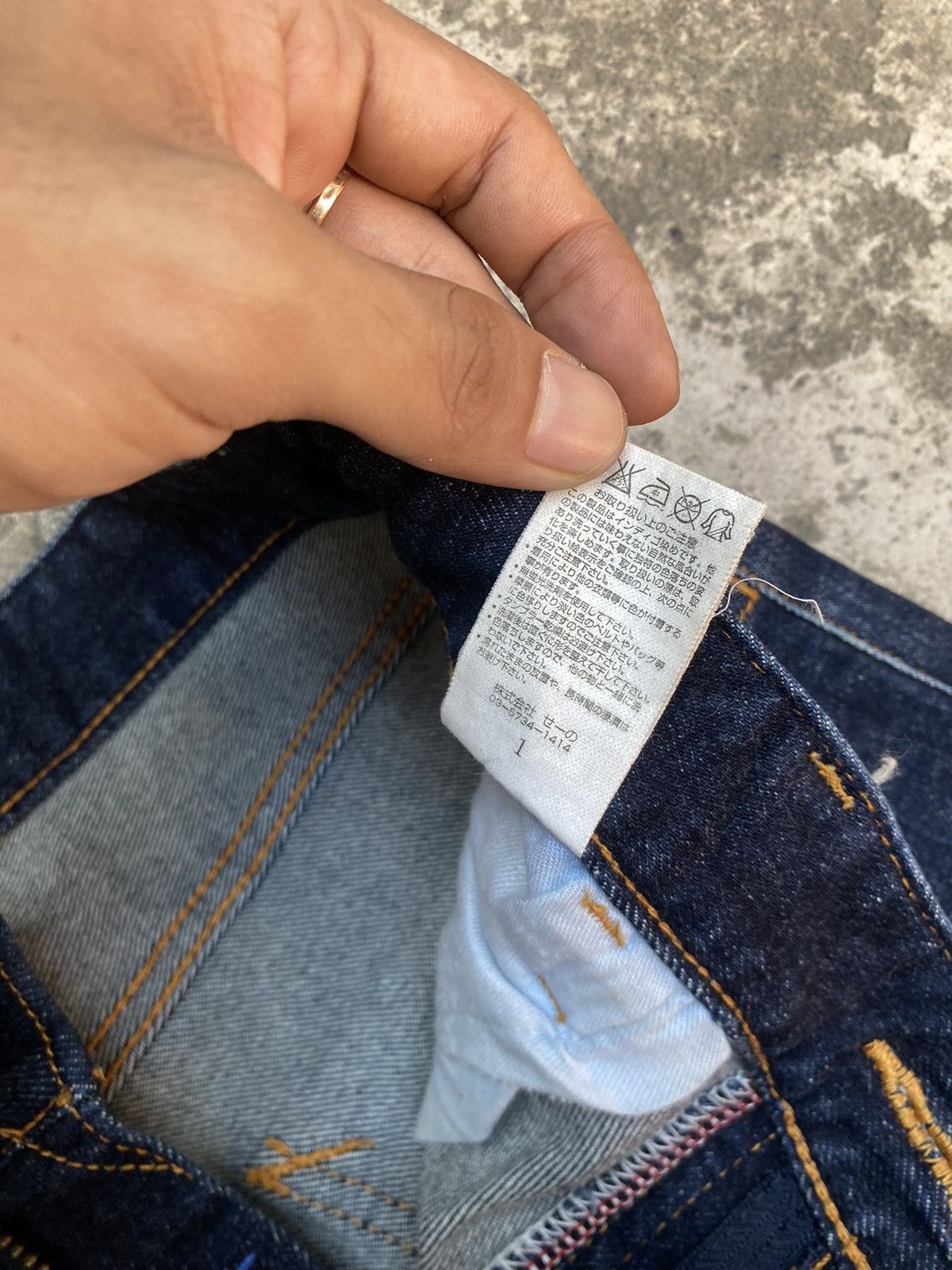 Vanquish Vanquish Tokyo Japan Deep Blue Wash Slim Jeans Size US 30 / EU 46 - 6 Thumbnail