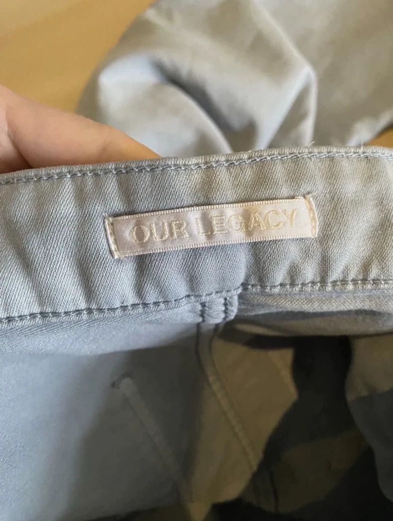 Our Legacy Our Legacy size46 faded blue straight leg trousers Size US 30 / EU 46 - 6 Thumbnail