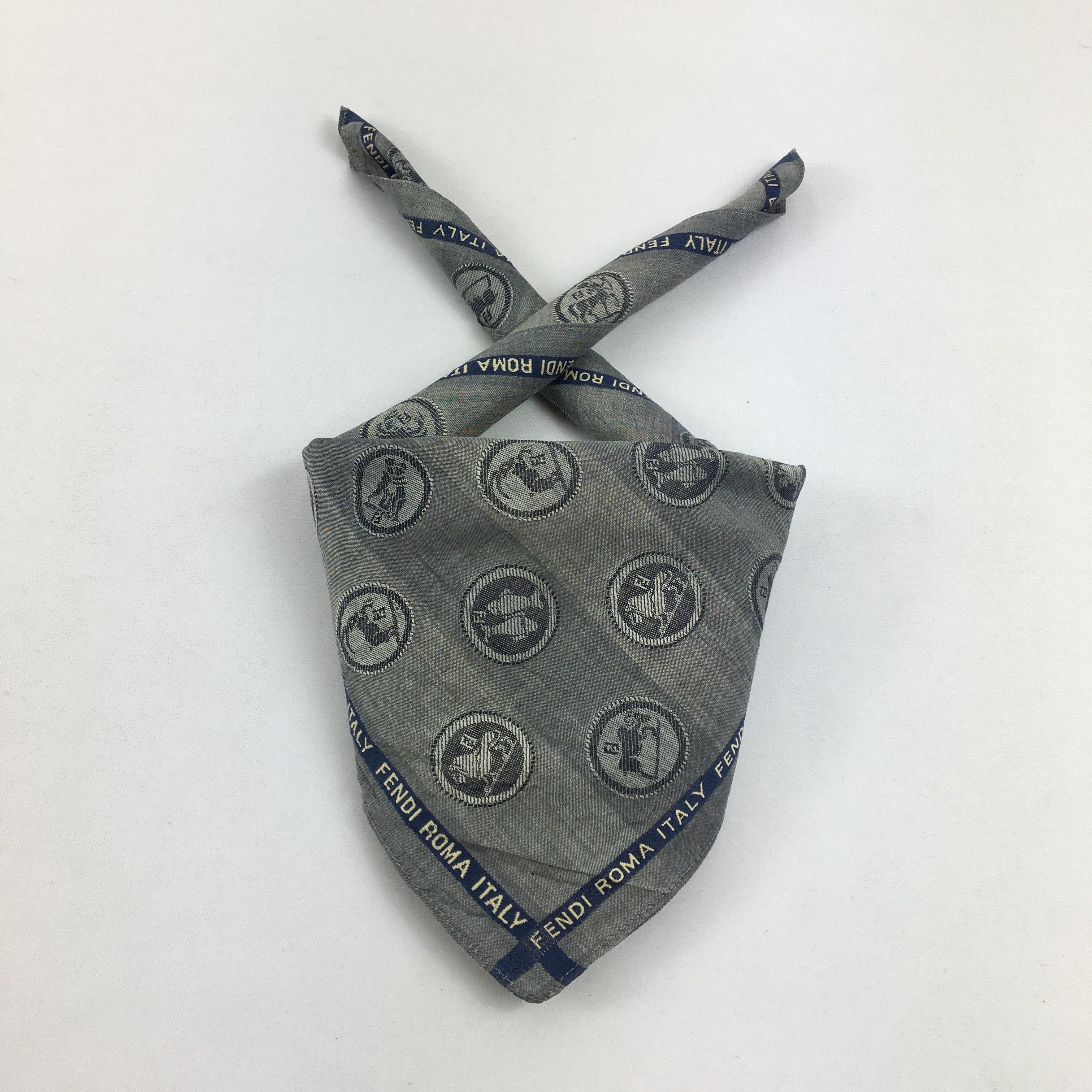 Japanese Brand Vintage Fendi Handkerchief Neckerchief Bandana Size ONE SIZE - 1 Thumbnail