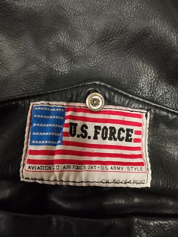 Vintage Air Force Aviator vintage leather jacket size 56 Size US XL / EU 56 / 4 - 3 Thumbnail