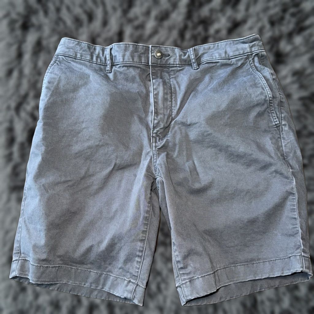 Flint And Tinder Flint and Tinder Shorts 32 Gray 365 Chino Flex Stretch Twill Outdoor Hike Casual Shirt Size US 32 / EU 48 - 1 Thumbnail