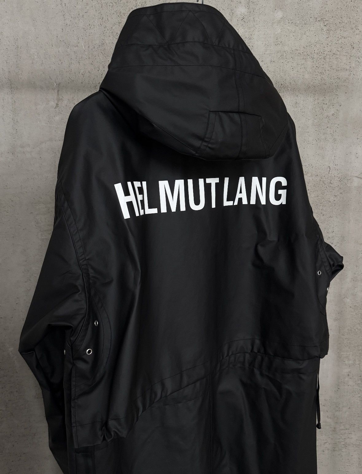 Helmut Lang Helmut Lang Rubber Logo Parka AW19 Size US M / EU 48-50 / 2 - 4 Thumbnail