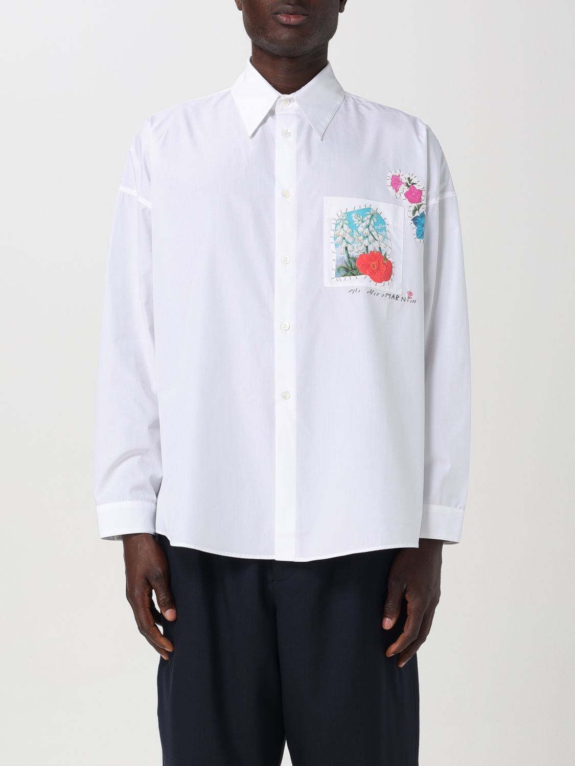 image of Marni Shirt Men Lilac (Size Small)