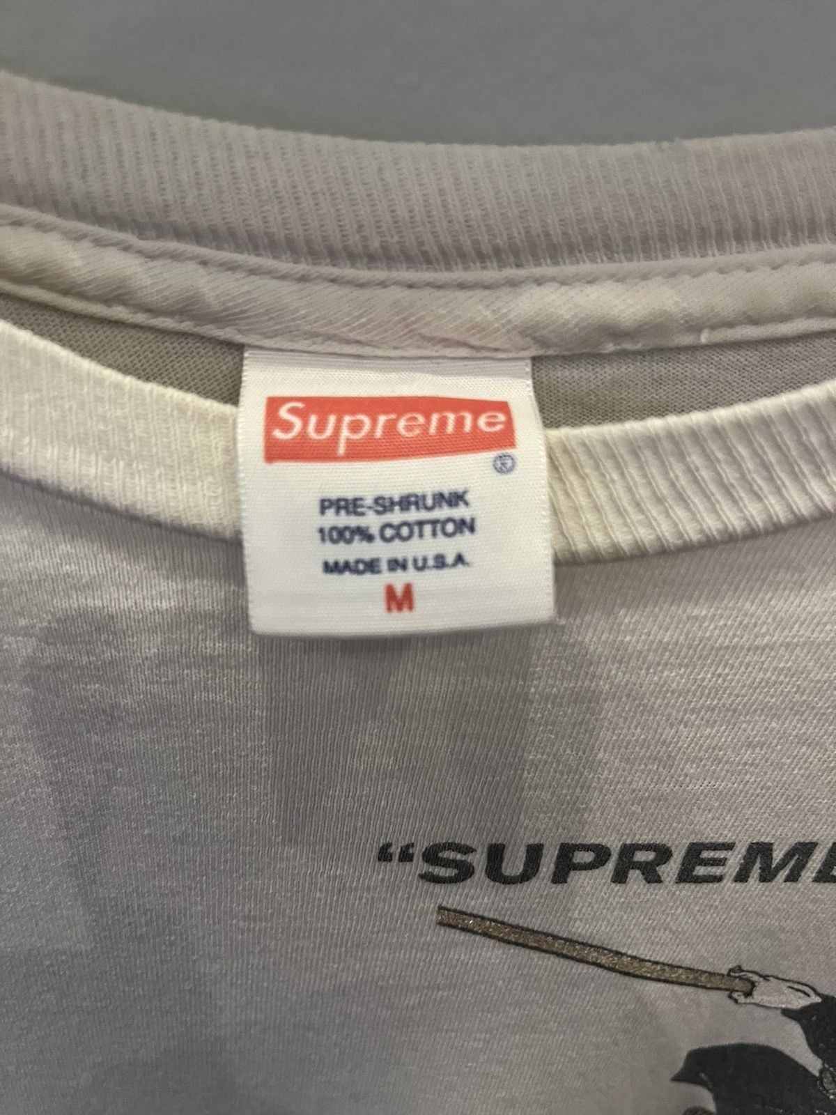 Supreme Supreme FW12 Always See Everything Miyamoto Musashi Shirt Size US M / EU 48-50 / 2 - 3 Thumbnail