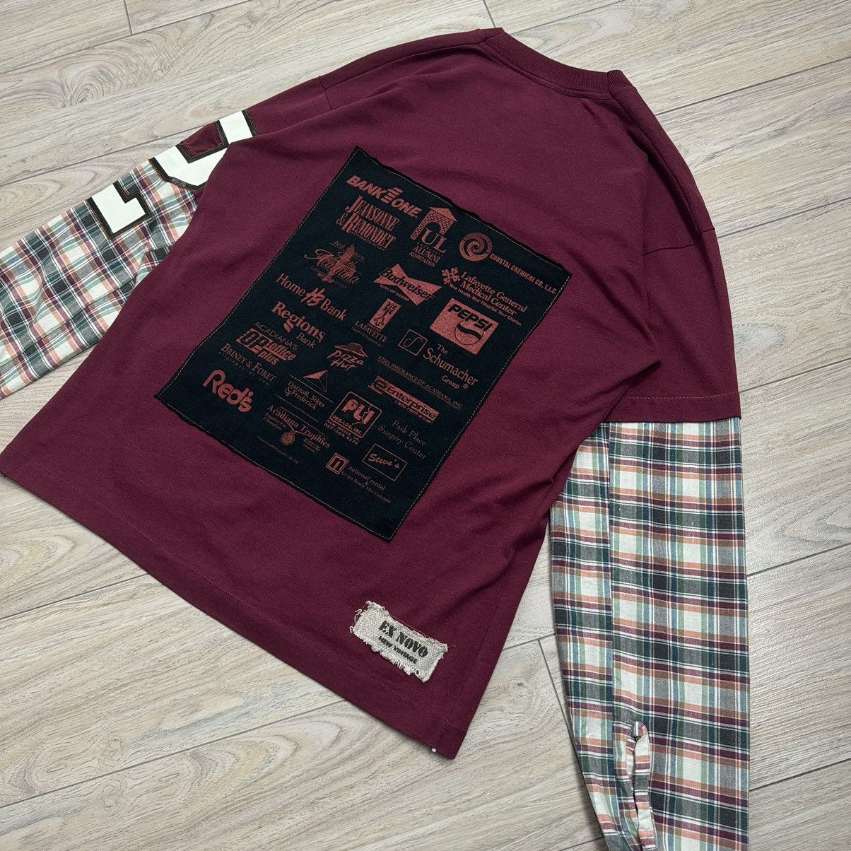 Vintage Rare Vintage Reconstructed 1 of 1 Custom Sharp Long Sleeve Size US XL / EU 56 / 4 - 14 Thumbnail