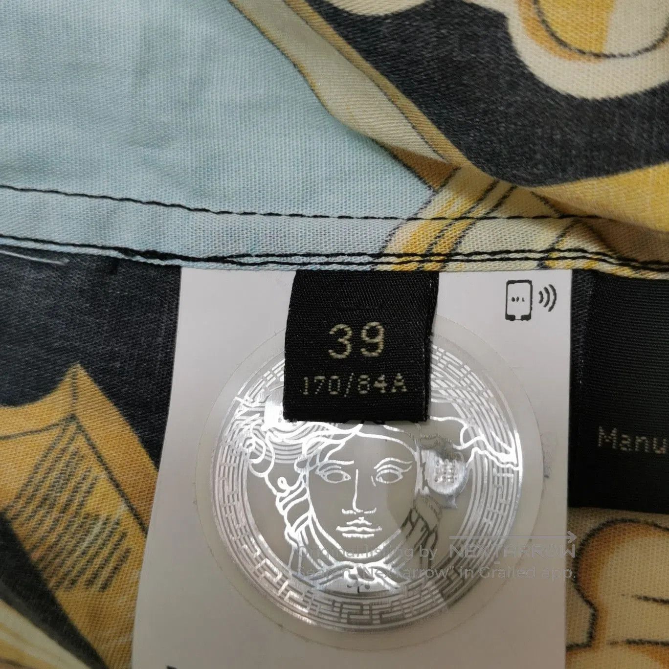Versace Versace M Size Baroque Print Long-Sleeve Shirt. Size US M / EU 48-50 / 2 - 7 Thumbnail
