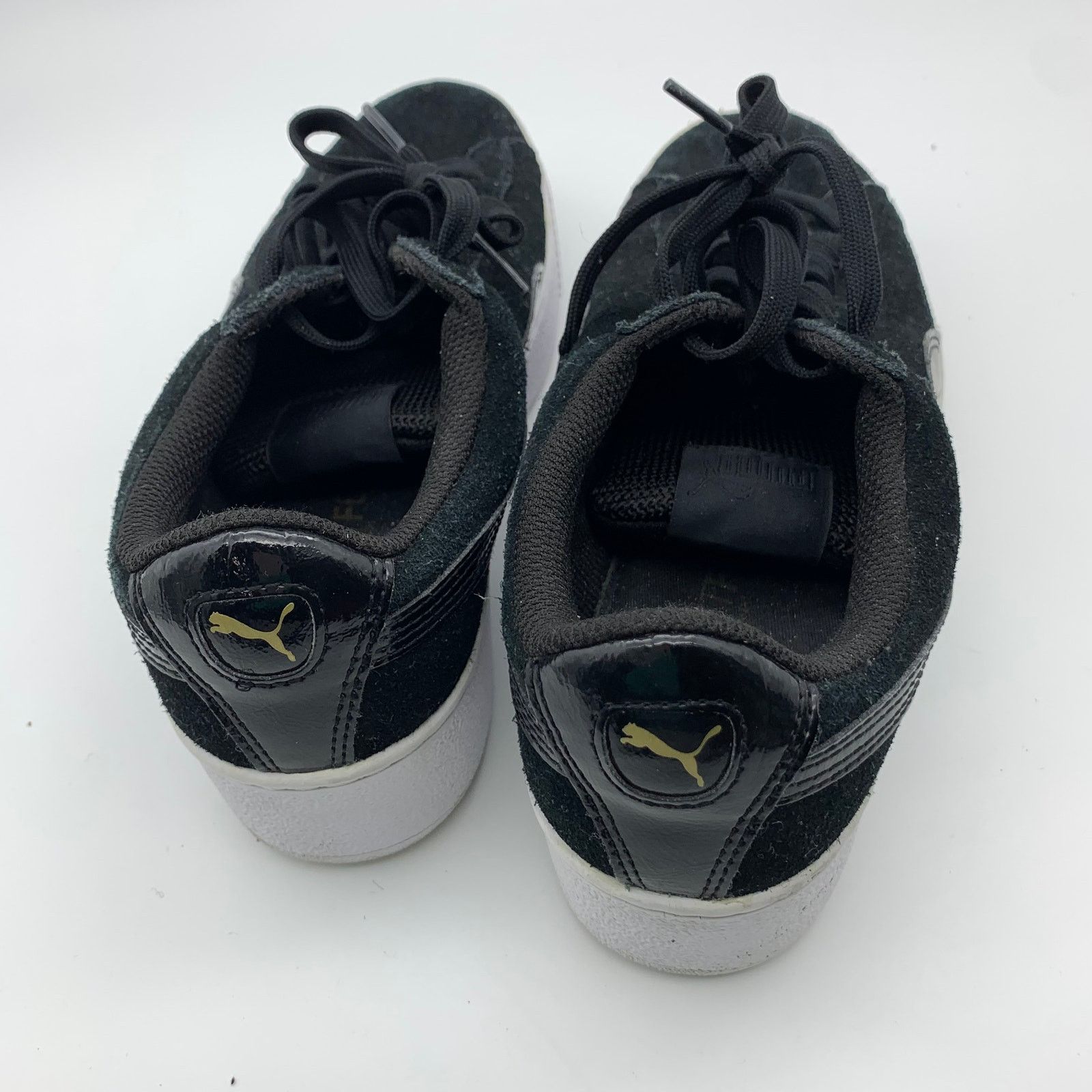 Puma PUMA Black Suede Leather Women's Size 9 US Athletic Shoes Size US 9 / IT 39 - 3 Thumbnail