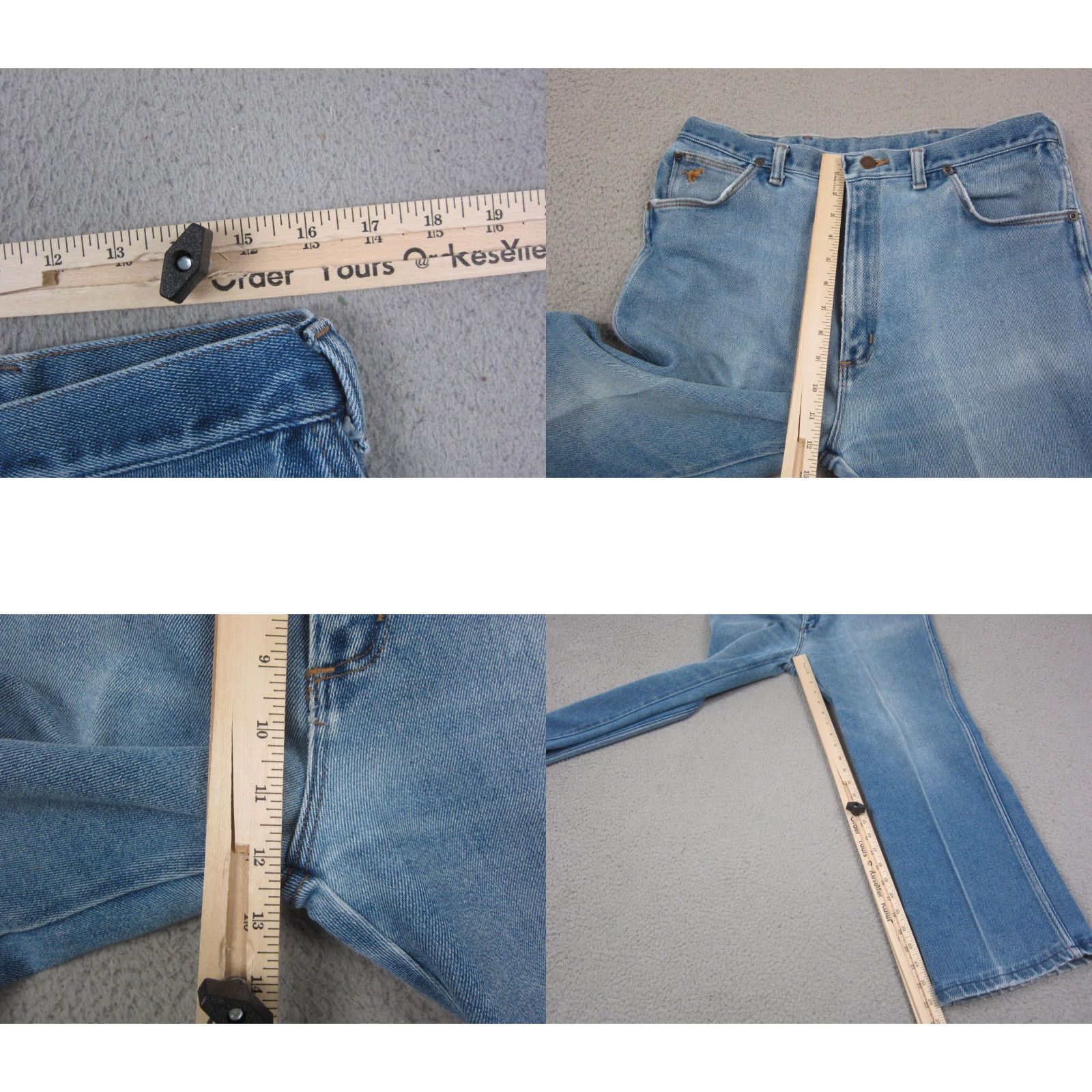 Levi's VINTAGE Levi's Jeans Adult 36x26 Blue Straight Regular Fit 5-Pocket Denim Western 80s 90s Mens Size US 36 / EU 52 - 10 Thumbnail