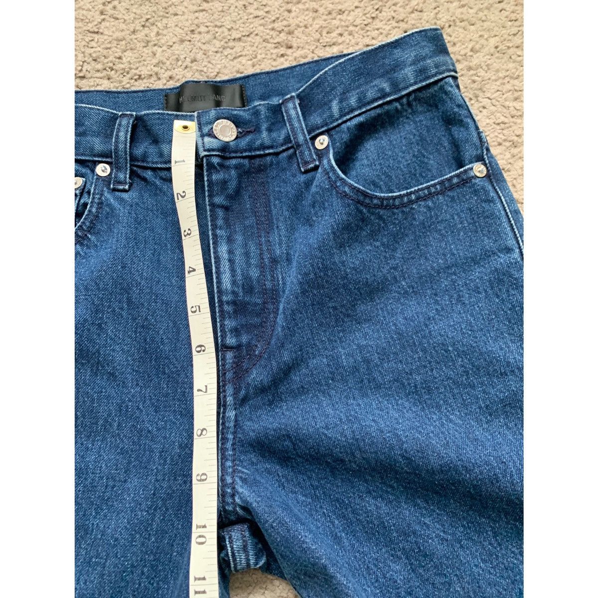 Helmut Lang HELMUT LANG ZIPPER WIDE JEANS Size US 28 / EU 44 - 18 Thumbnail