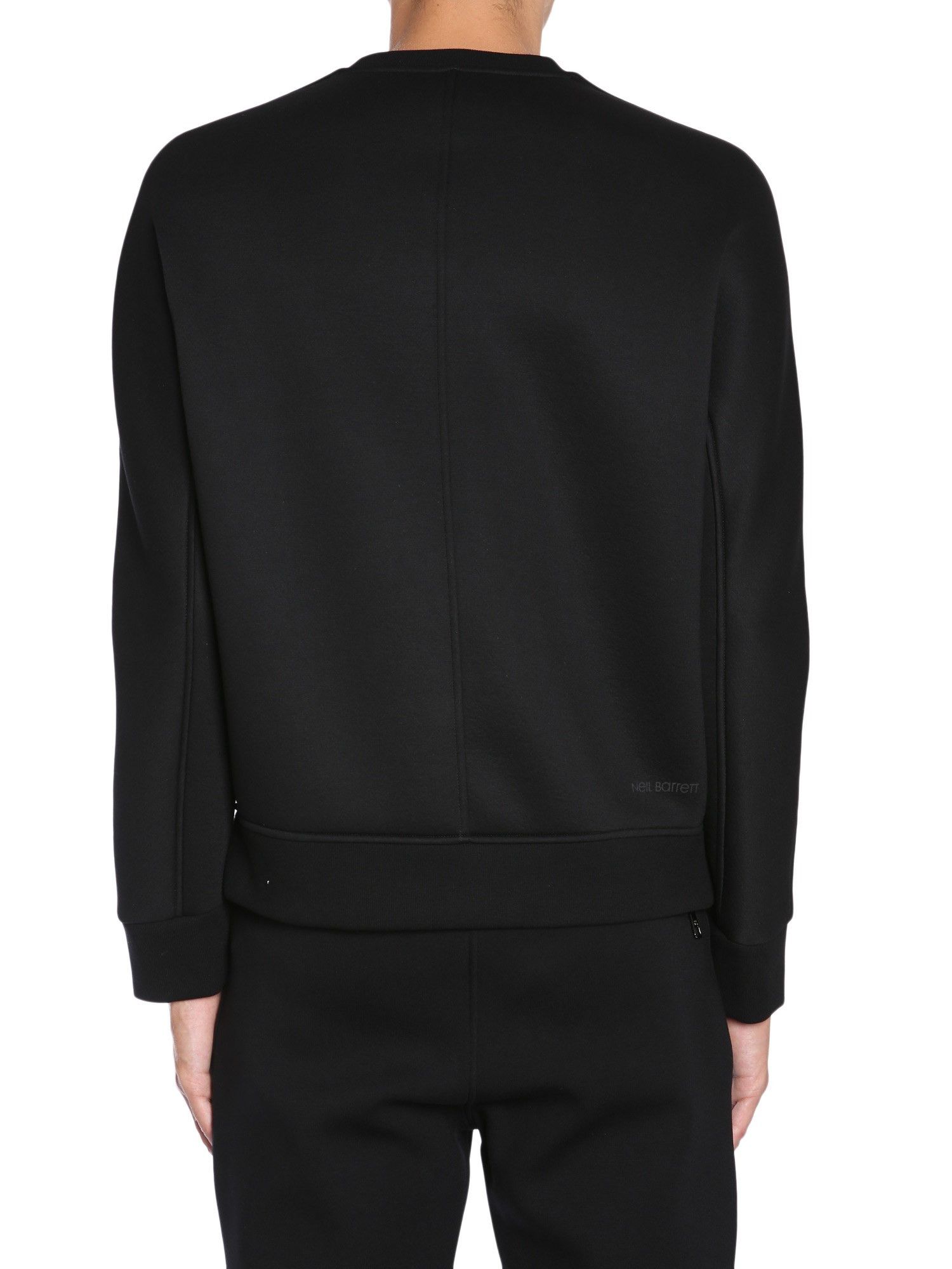 Neil Barrett neil barrett stone god 네오프렌 스웨트셔츠 Size US M / EU 48-50 / 2 - 2 Thumbnail
