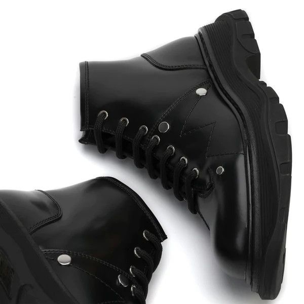 Alexander McQueen o1y1024 Ankle Boots in Black Size US 9 / EU 42 - 4 Thumbnail
