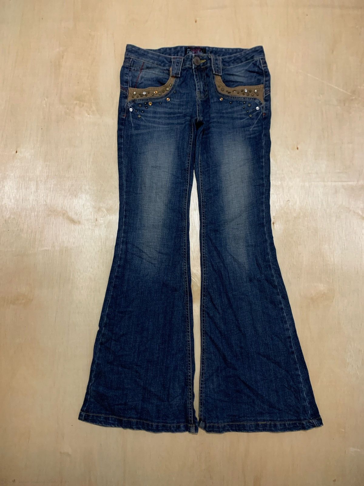 Hysteric Glamour × If Six Was Nine × Japanese Brand Flare Jeans The Platinum Mudmax Ifsixwasnine Style Bootcut Size US 32 / EU 48 - 3 Thumbnail
